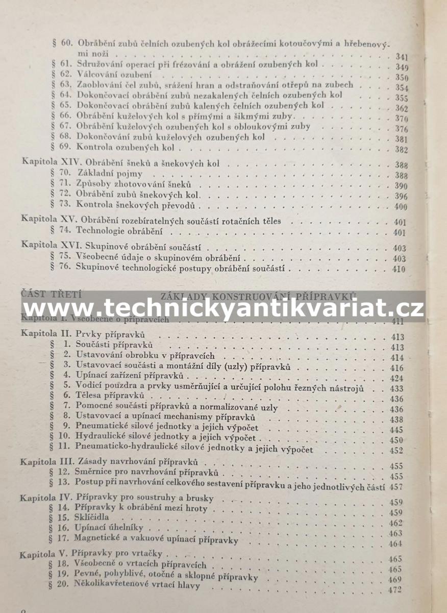 Strojírenská technologie - Tichonov, Zaslavskij (1966)