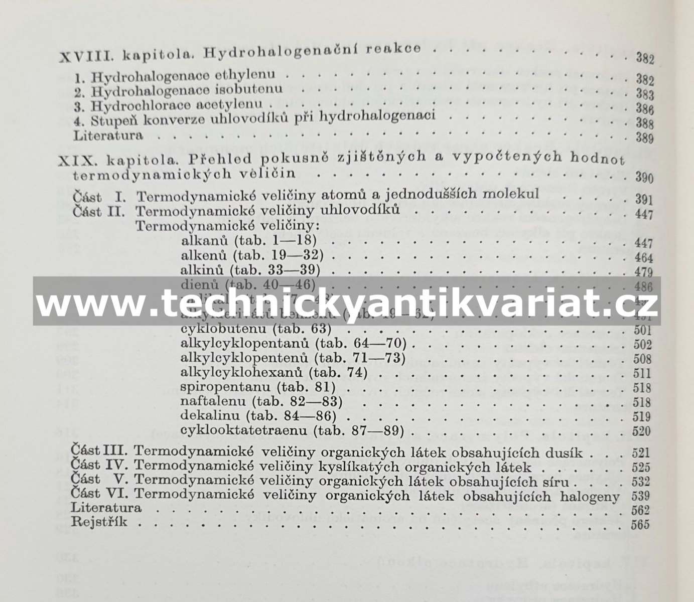 Thermodynamické výpočty petrochemických pochodů - A.A. Vvedenskij (1963)