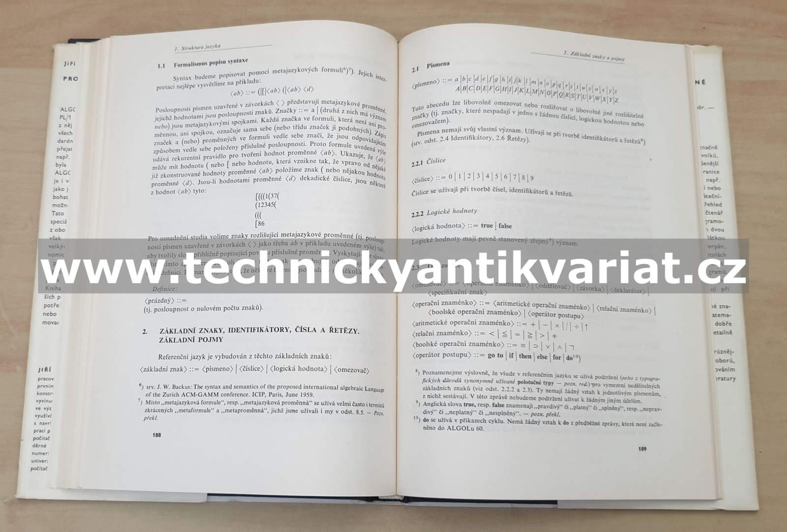Programování v ALGOLu - Jiří Raichl (1977)