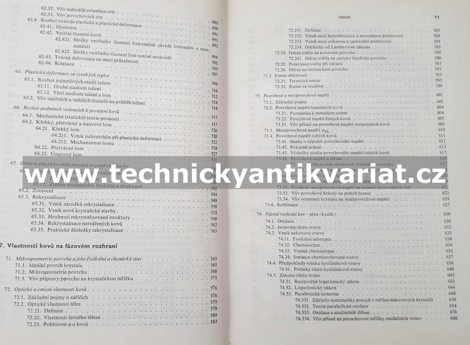 Nauka o materiálu I. Vlastnosti kovů 2 - Píšek, Jeníček, Ryš, Cenek (1968)
