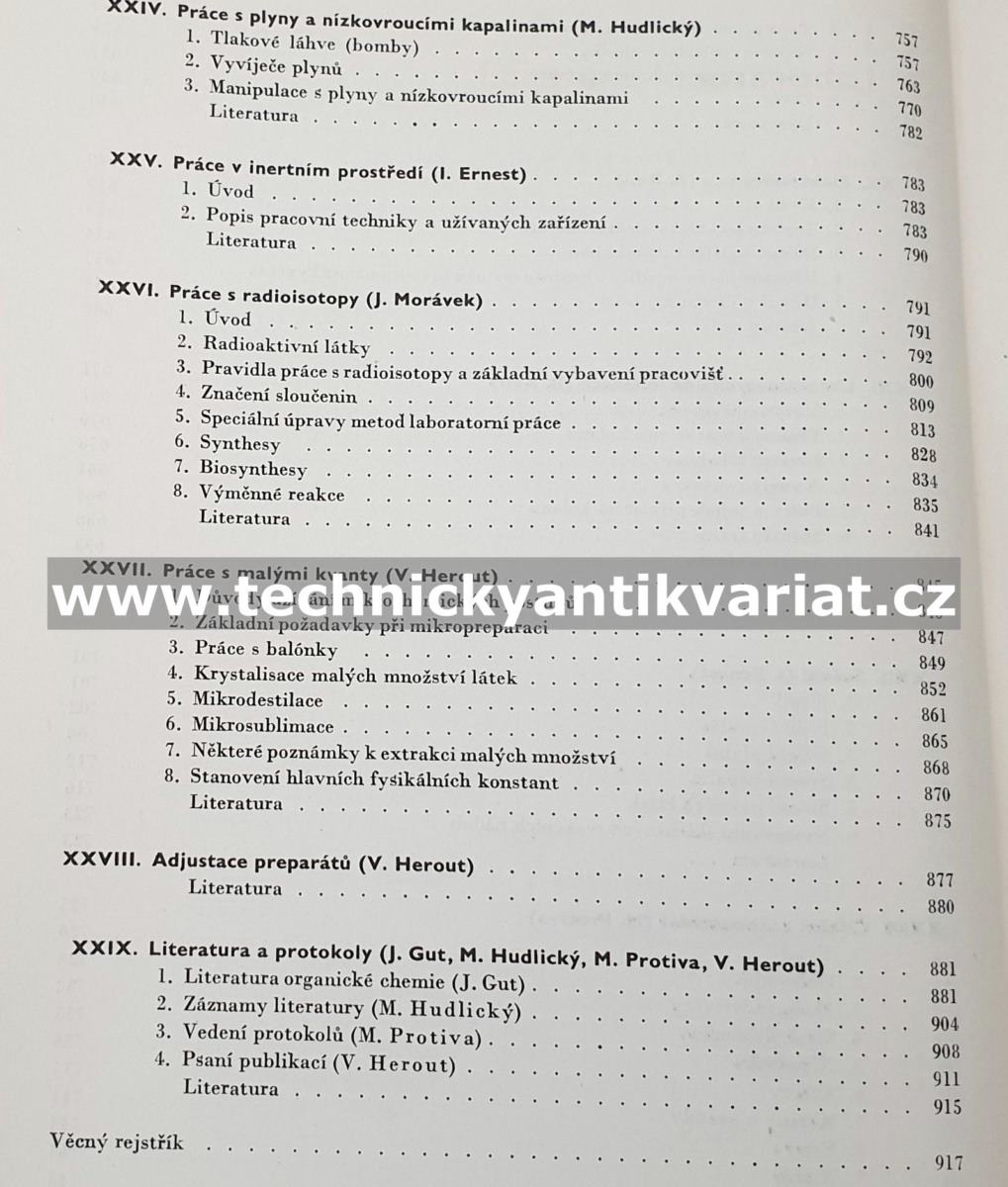 Laboratorní technika organické chemie - Bořivoj Keil (1963)