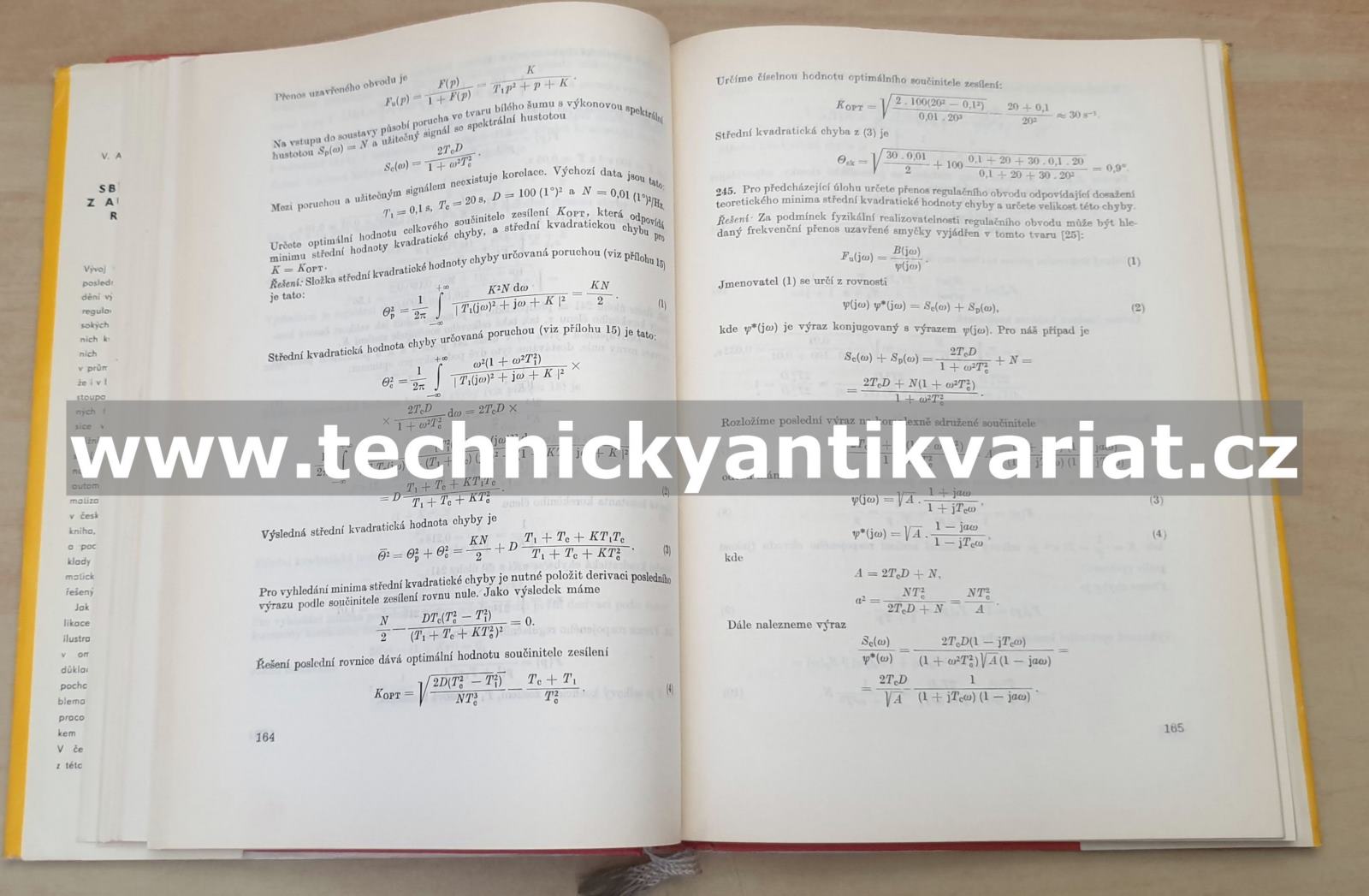 Sbírka úloh z automatické regulace - Besekerskij (1970)