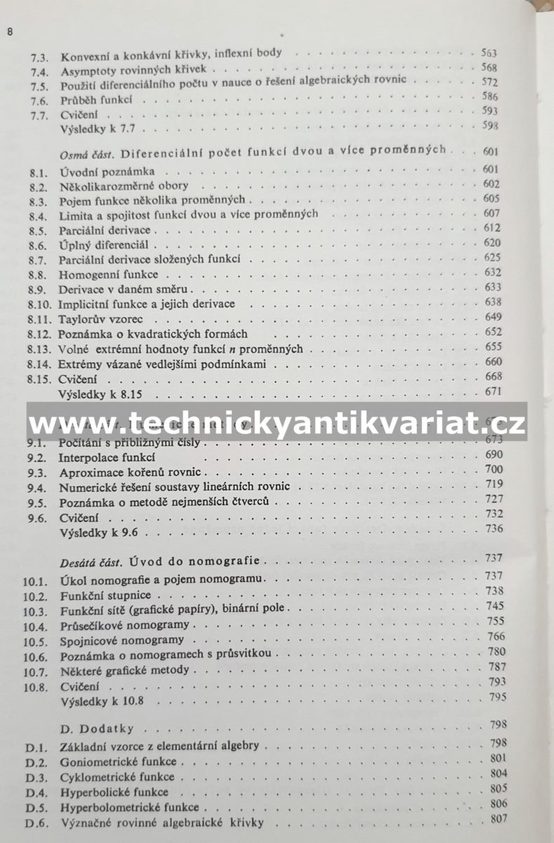 Základy aplikované matematiky I. - Škrášek, Tichý (1983)