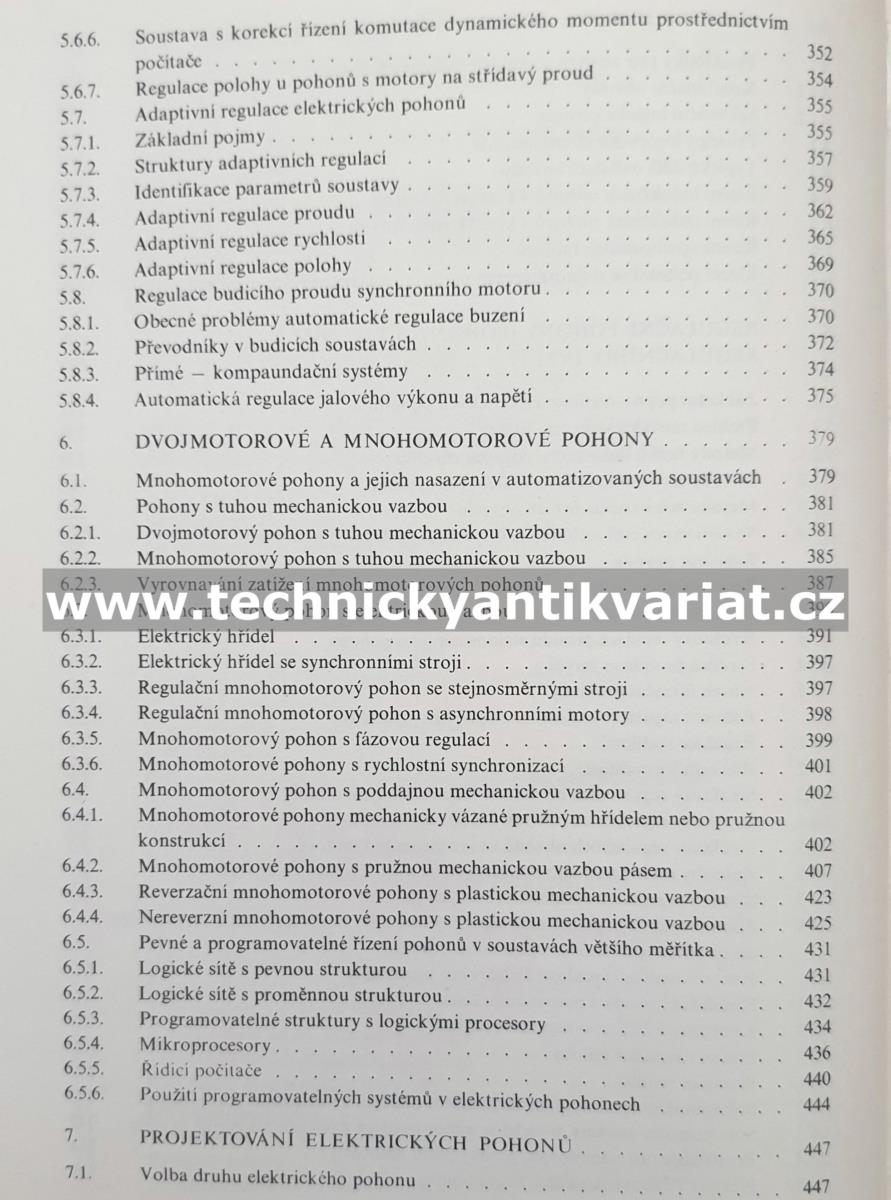 Technika elektrických pohonů - L. Kule (1983)
