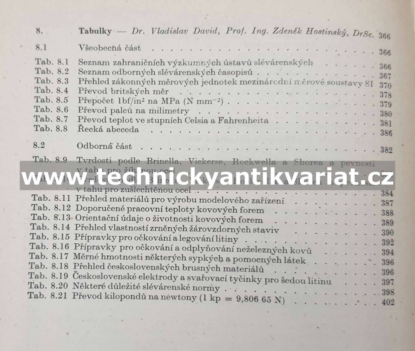 Slévárenství II. Speciální část - Plíšek, Plešinger (1975)