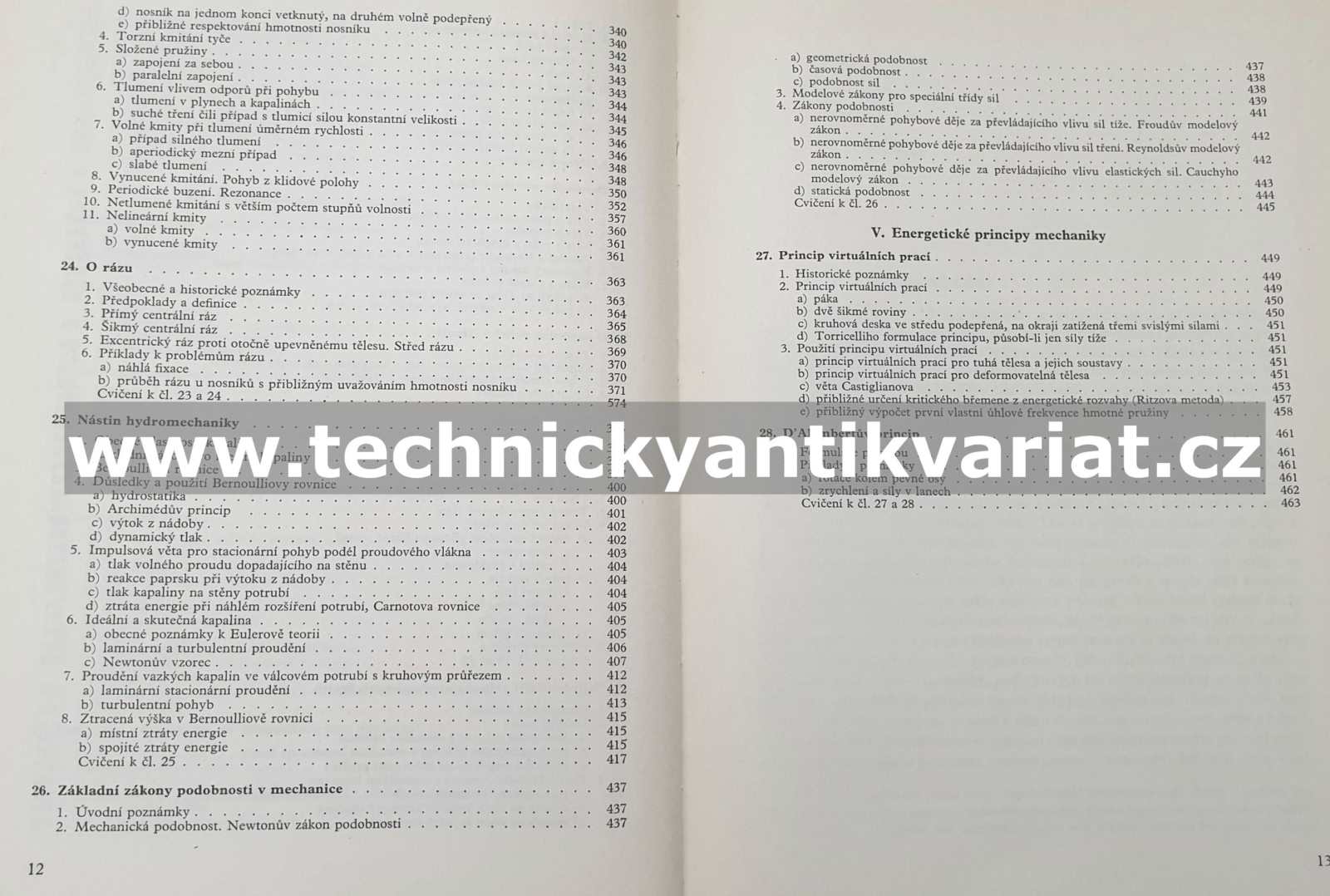Mechanika tuhých těles a kapalin - István Szabo (1967)