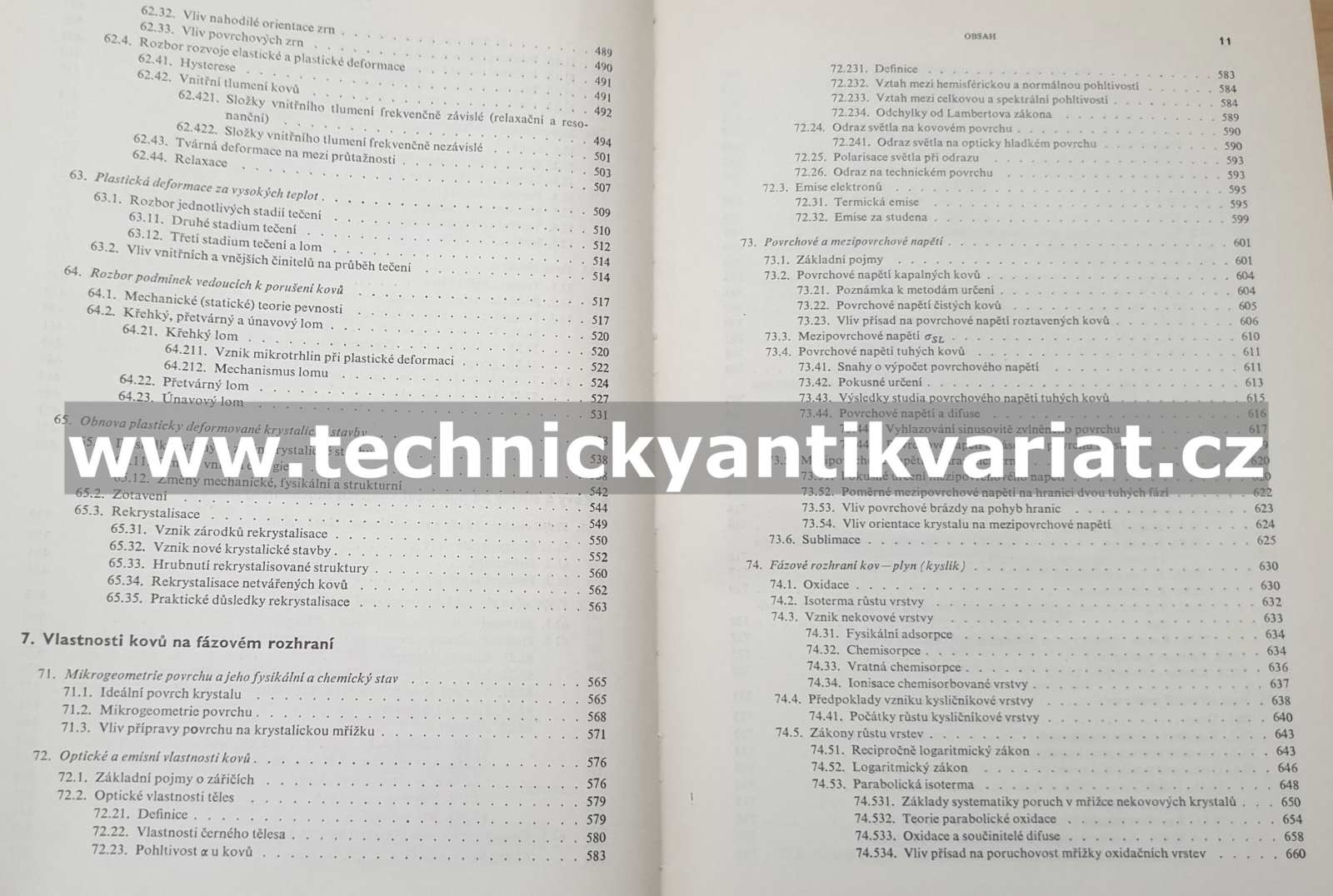 Nauka o materiálu I. Vlastnosti kovů 2 - Píšek, Jeníček, Ryš, Cenek (1968)