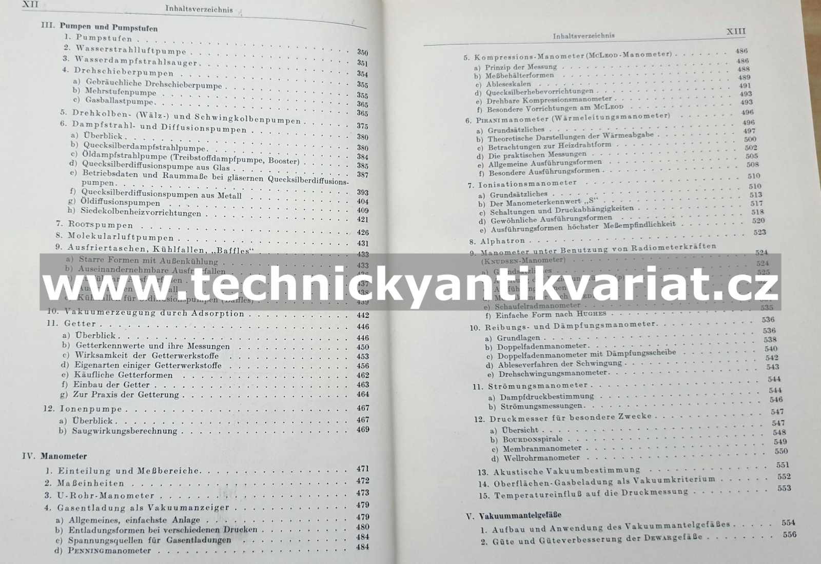 Hochvakuum Technik - Gunter Christian Monch (1959)