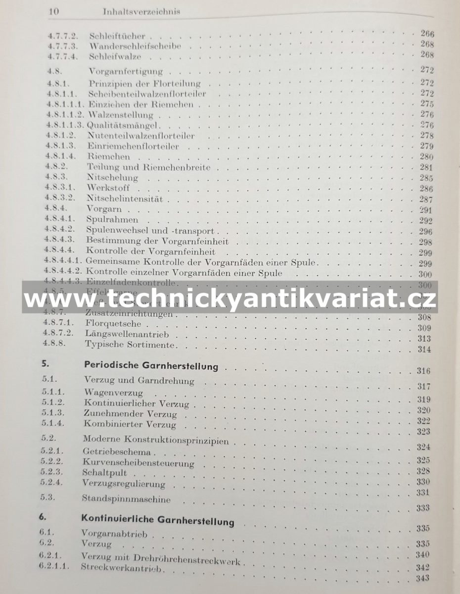 Handbuch der Streichgarn und Vigognespinner - Hans Diether Notzold (1969)