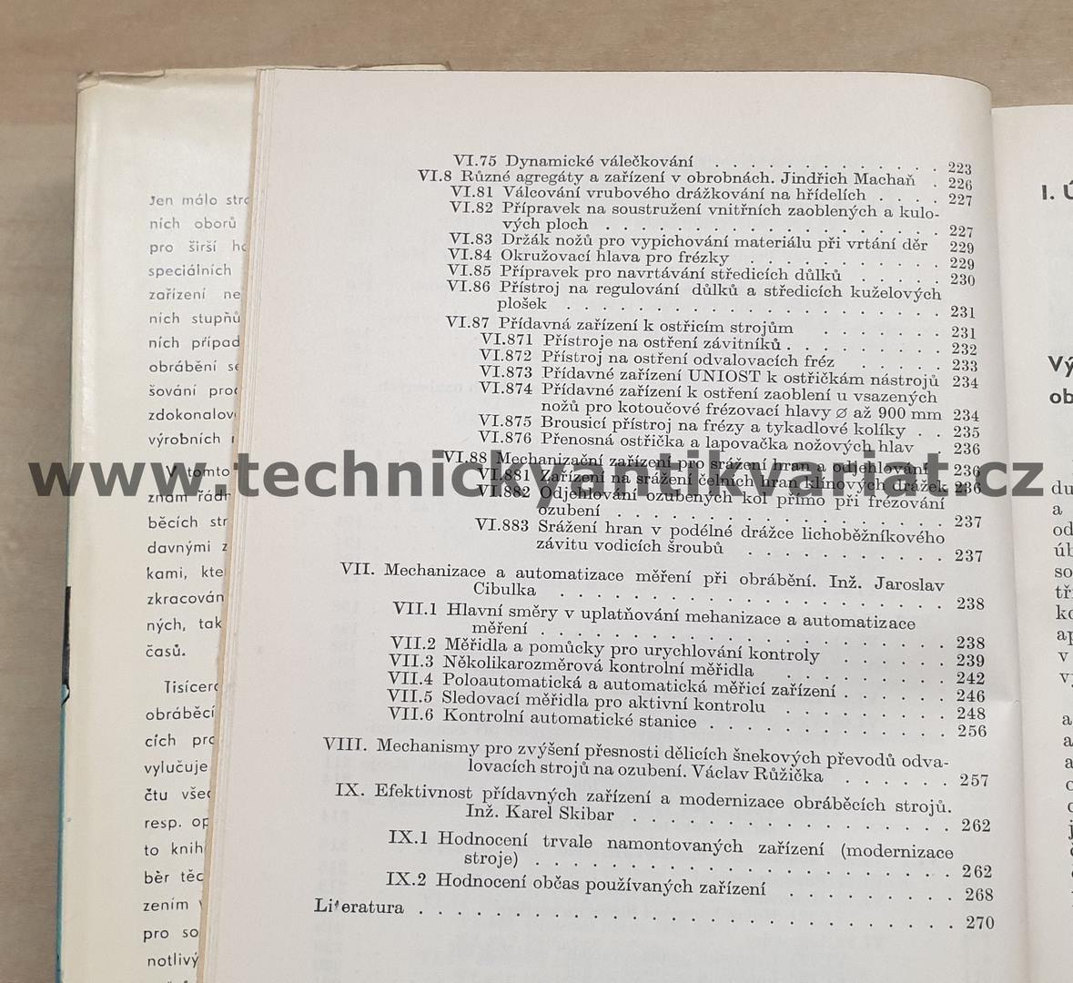 Přídavná zařízení obráběcích strojů - Karel Skibar (1966)