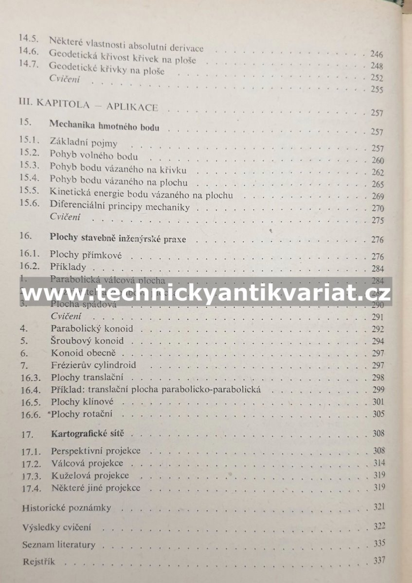 Základy diferenciální geometrie s technickými aplikacemi - Budínský, Kepr (1970)