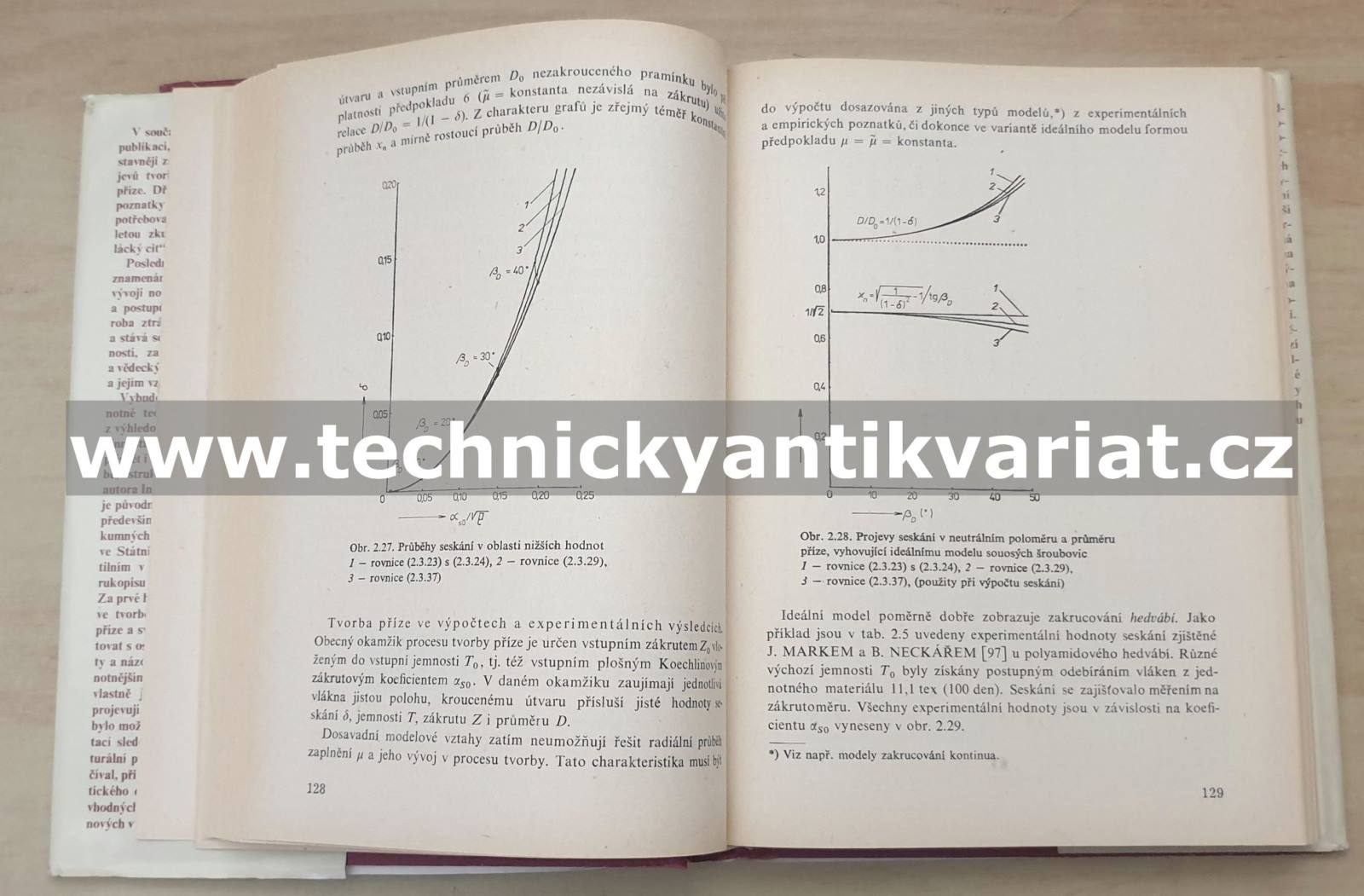 Příze - tvorba, struktura, vlastnosti - Bohuslav Neckář (1990)