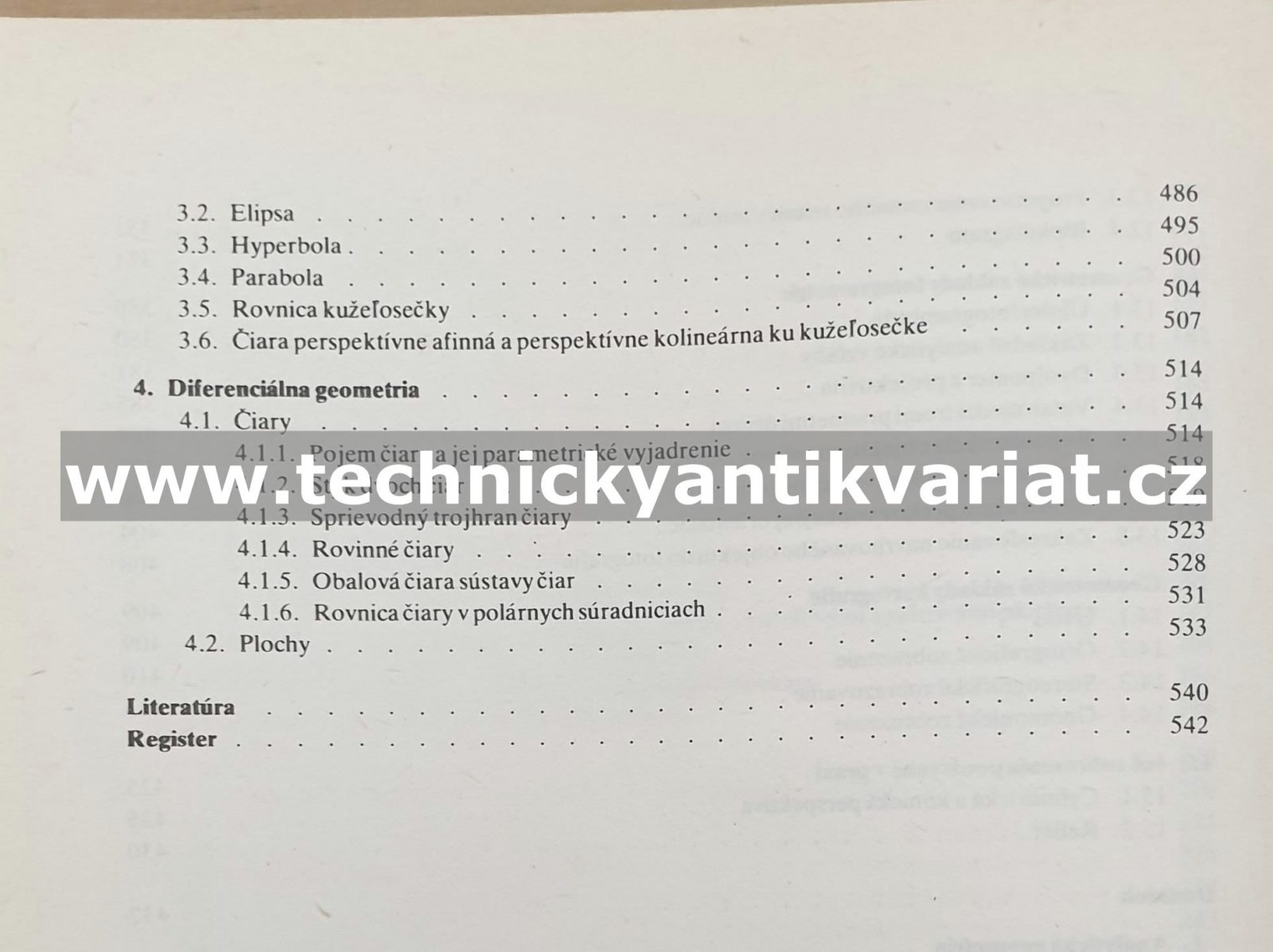 Konštruktívna geometria pre technikov - Medek, Zámožík (1978)