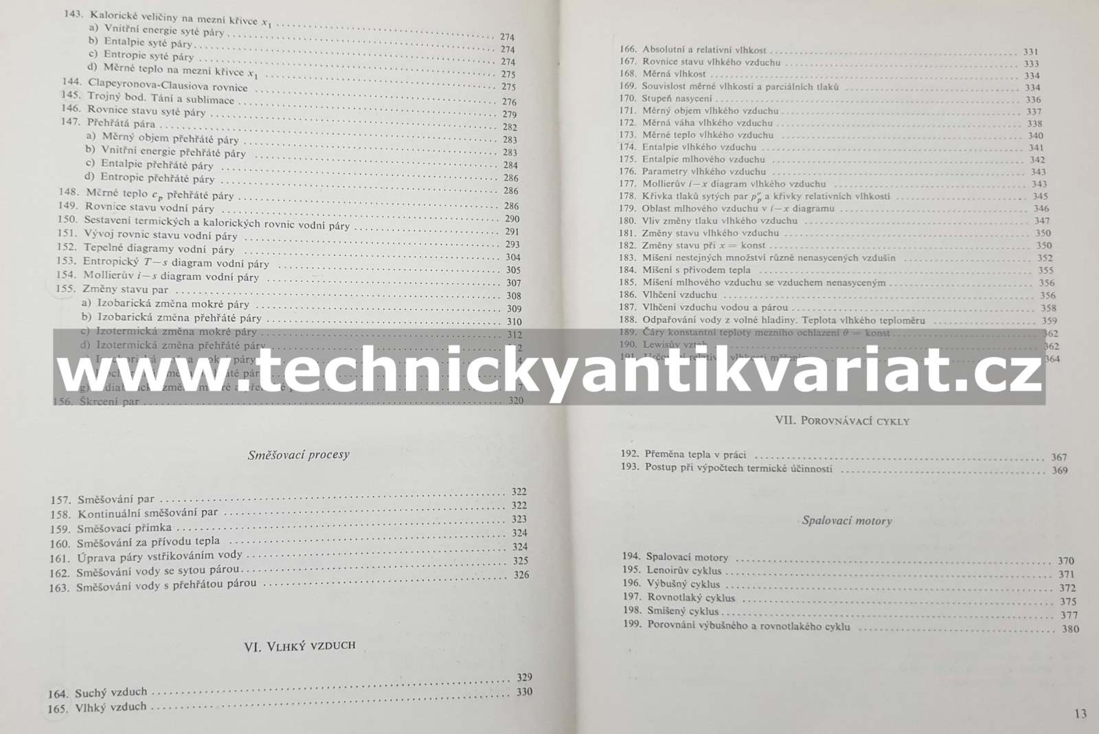 Technická termodynamika - Josef Kalčík (1963)