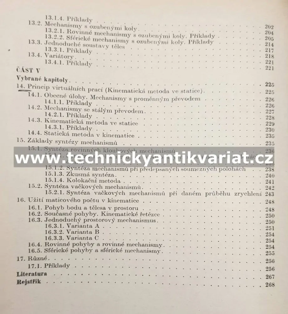 Příručka kinematiky s příklady - Vladimír Brát (1973)