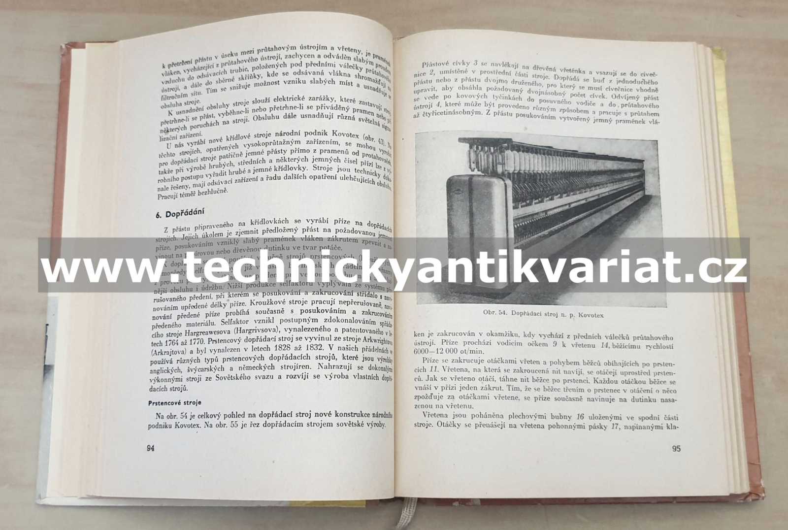 Technologie přádelnictví (1963)