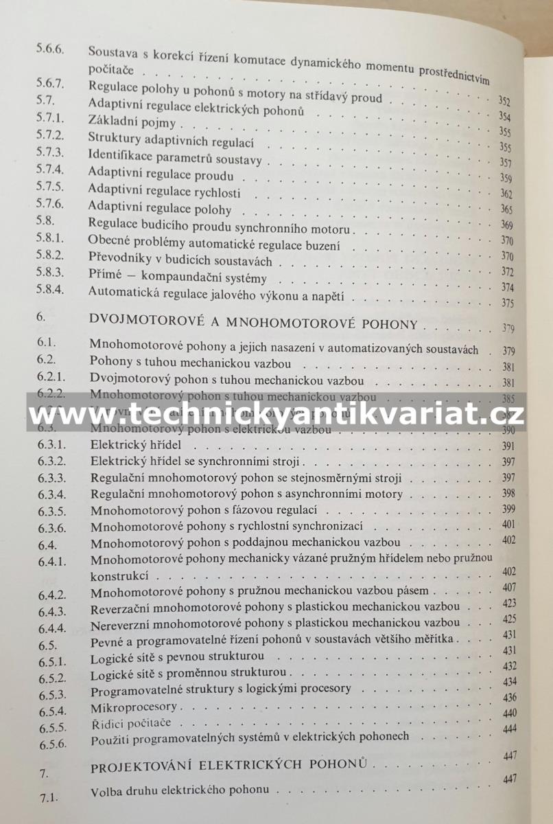 Technika elektrických pohonů - L. Kule (1983)