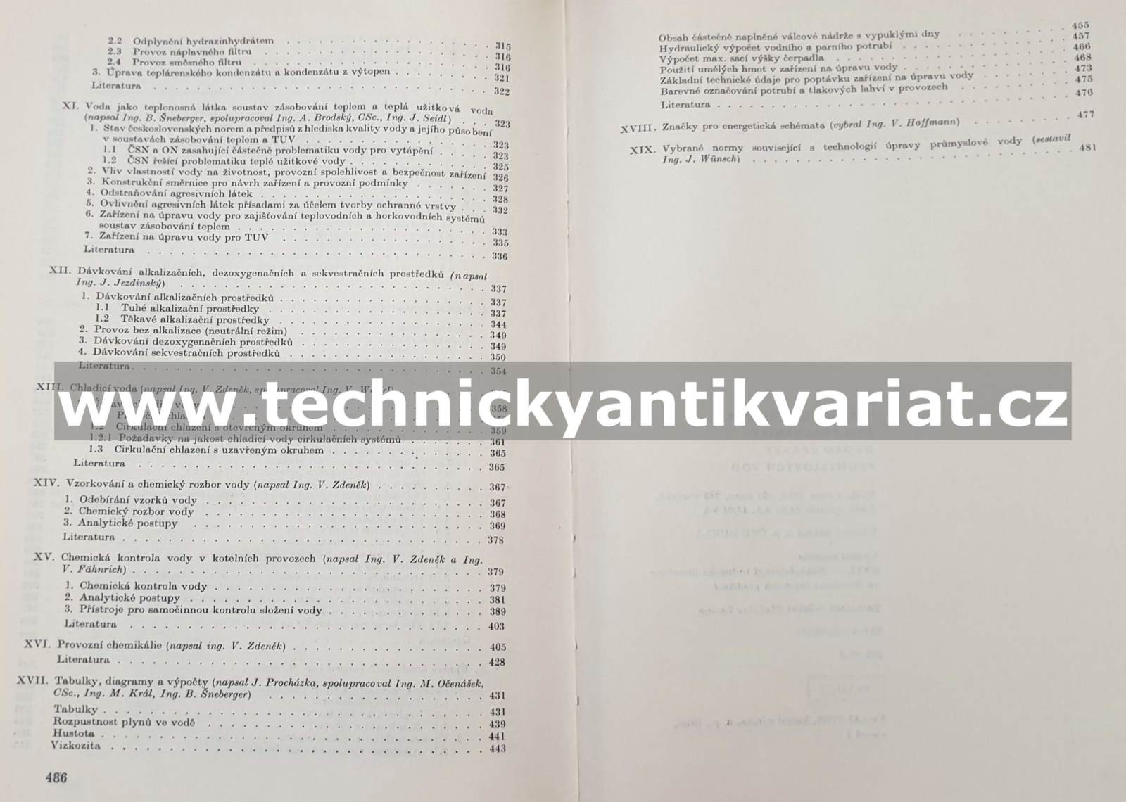 Technická příručka pro pracovníky oboru úpravy průmyslových vod (1973)