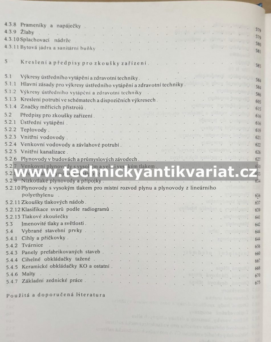 Tabulky pro instalatéry a topenáře - Erben, Jakeš, Kraus (1985)