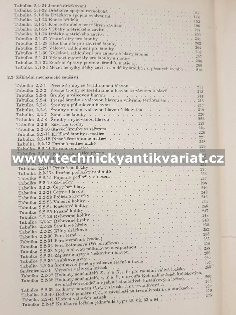 Technické tabulky - Klepš, Nožička (1986)