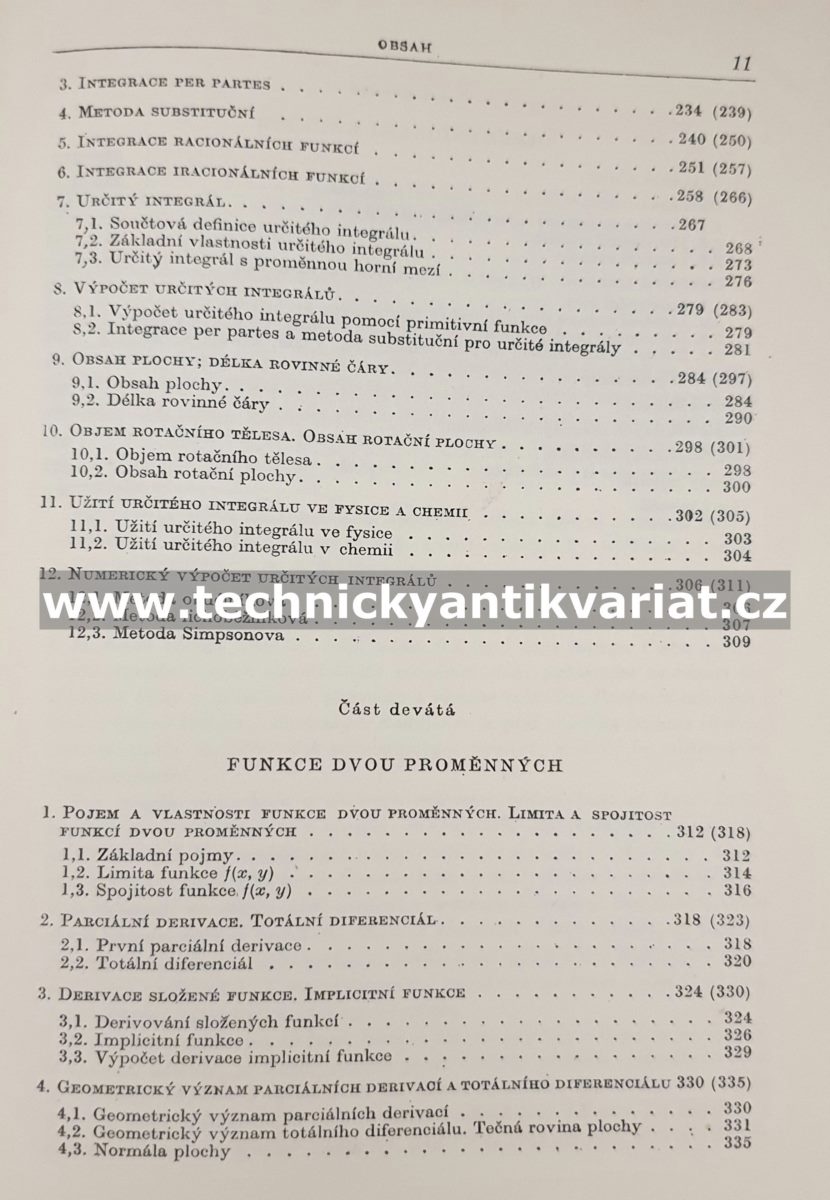 Úvod do vyšší matematiky - Richard Rychnovský (1964)