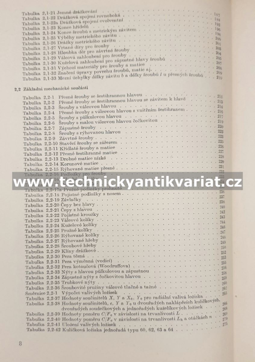 Technické tabulky - Klepš, Nožička (1986)