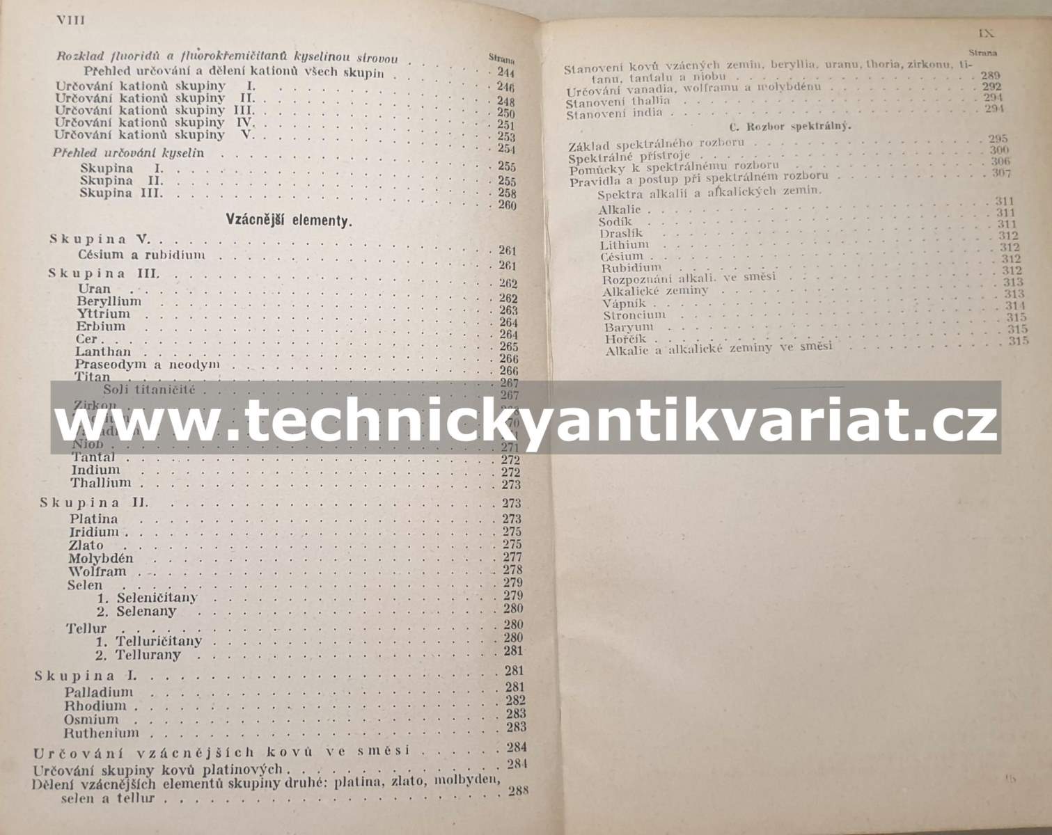 Rukověť analytické chemie látek minerálných I. Rozbor kvalitativný - Jaroslav Formánek (1920)