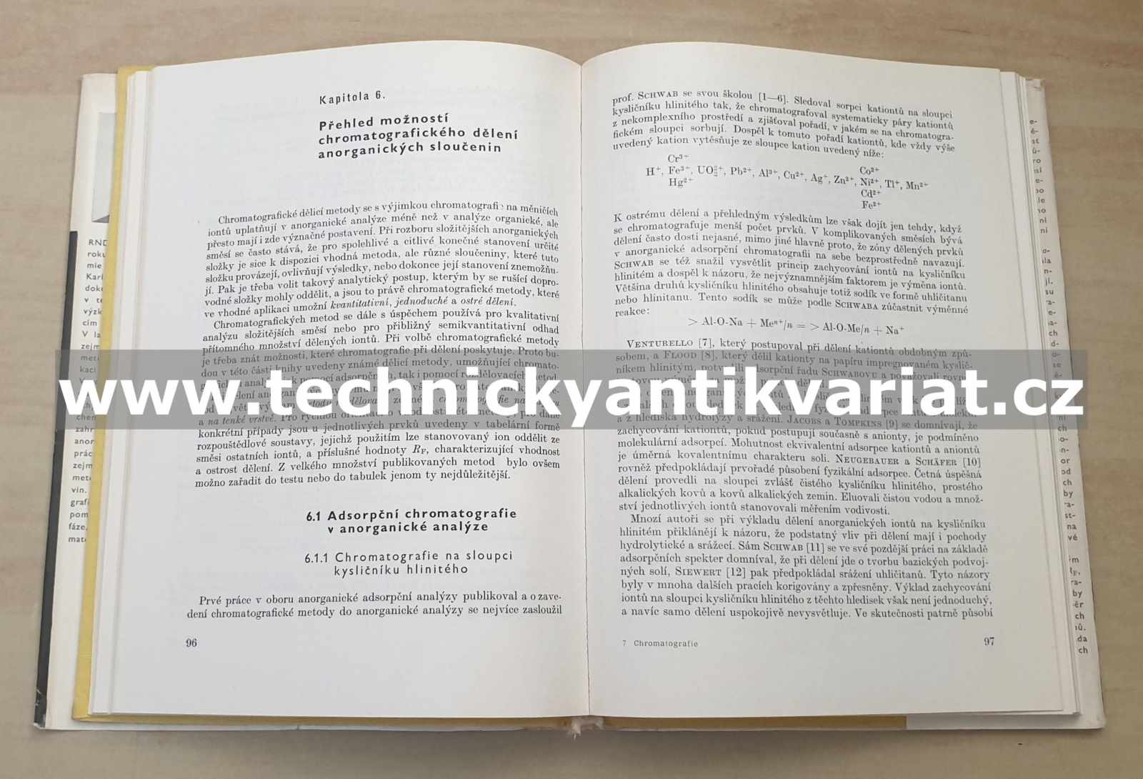 Chromatografie v anorganické analýze - Jan Michal (1970)