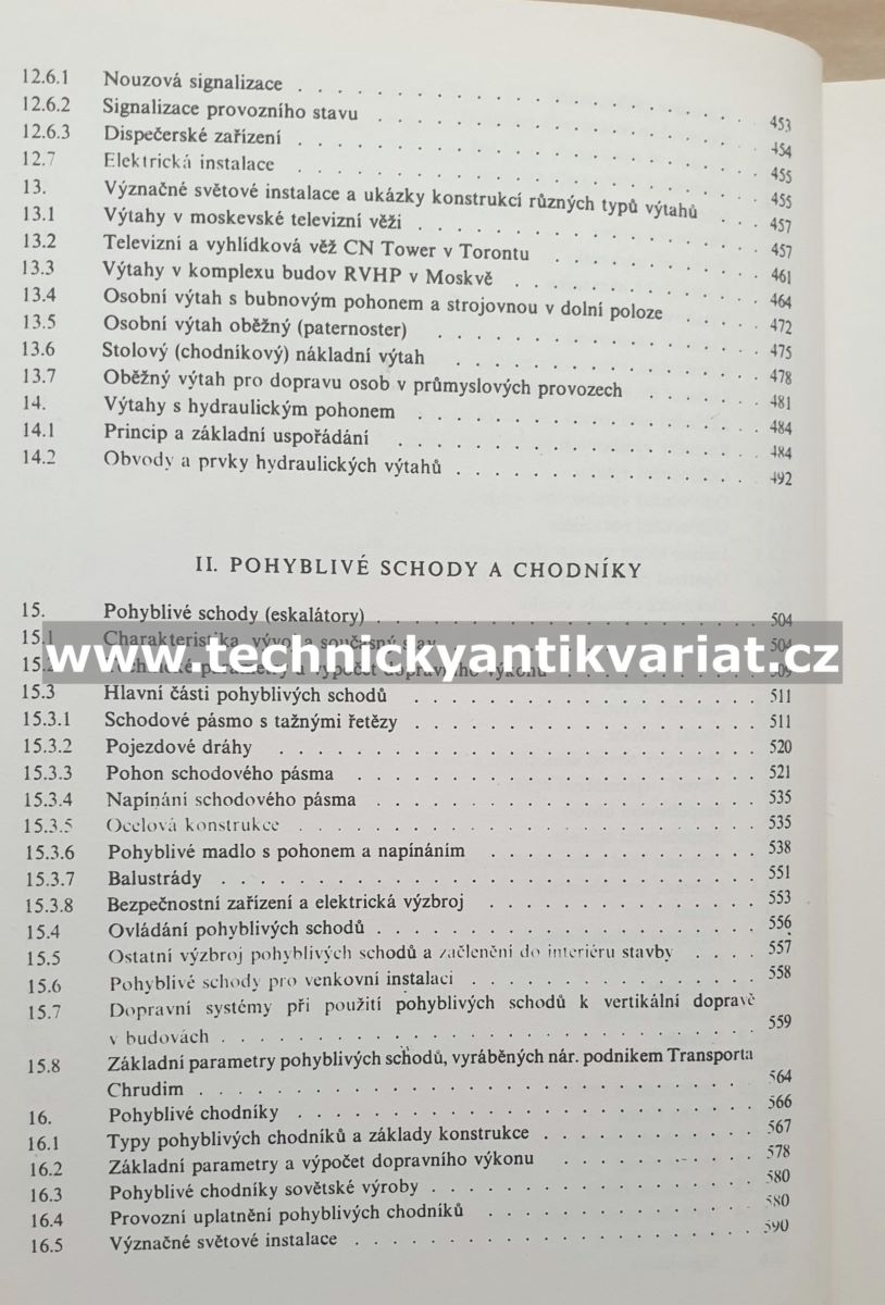 Výtahy a eskalátory - L.Janovský, J. Doležal (1980)