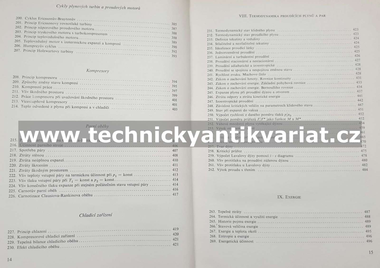 Technická termodynamika - Josef Kalčík (1963)