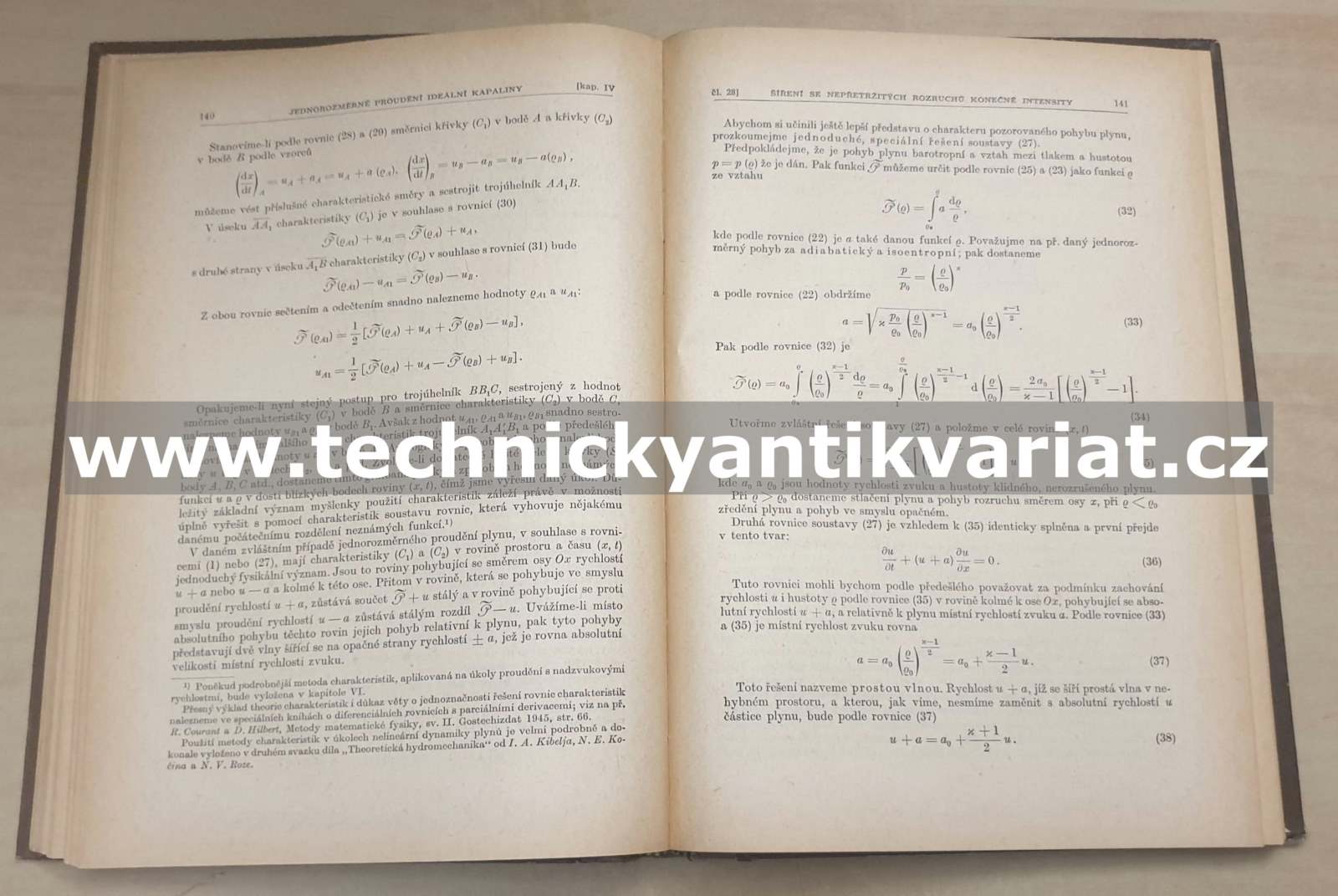 Mechanika kapalin a plynů I. L.G.Lojcjanskij (1954)