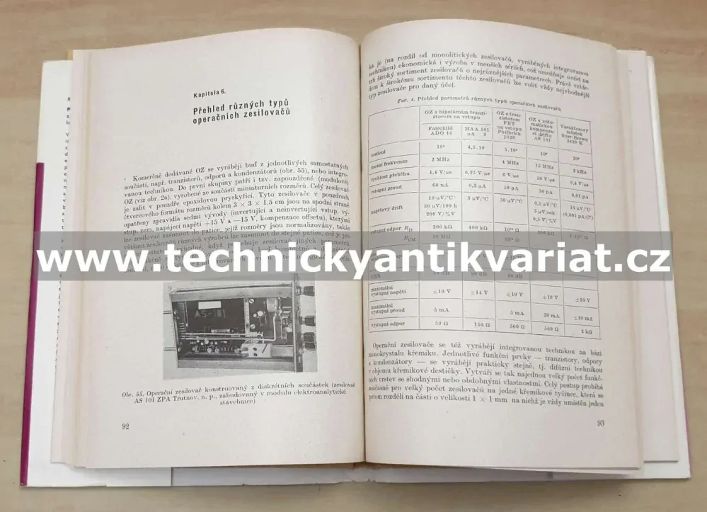 Použití operačních zesilovačů v chemickém instrumentaci - Robert Kalvoda (1974)