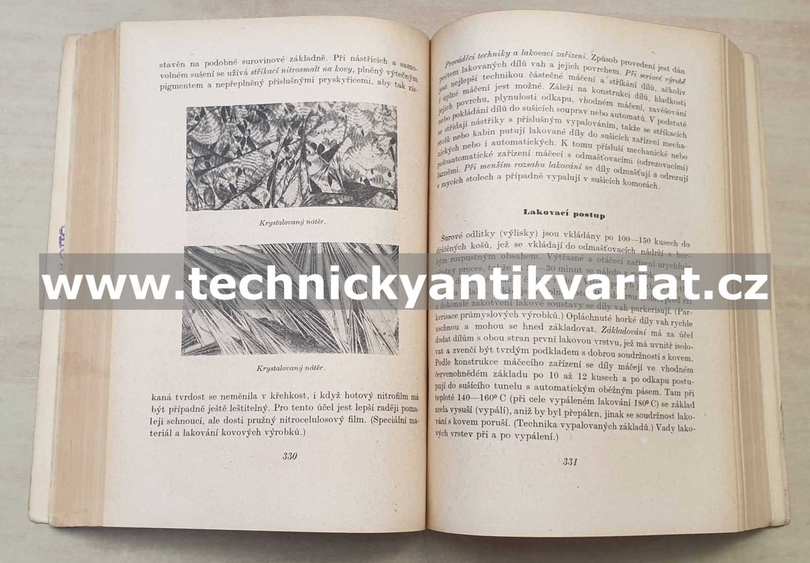 Nátěry, nástřiky a smalty - Ferdinand Průša (1948)