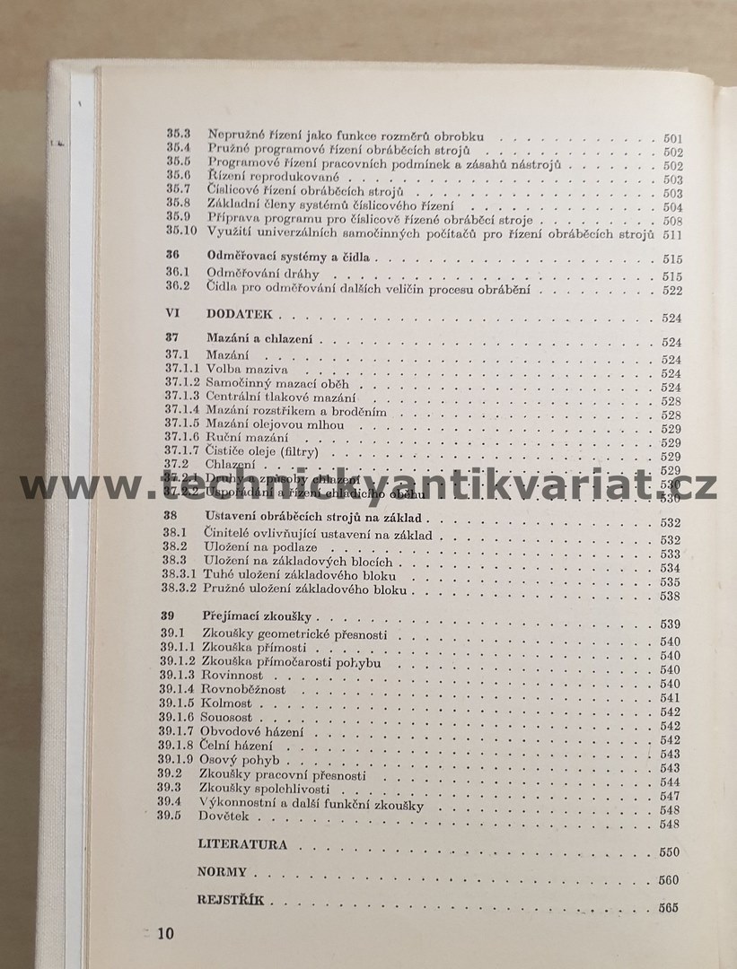 Obráběcí stroje konstrukce a výpočty - Přemysl Breník, Josef Píč (1982)