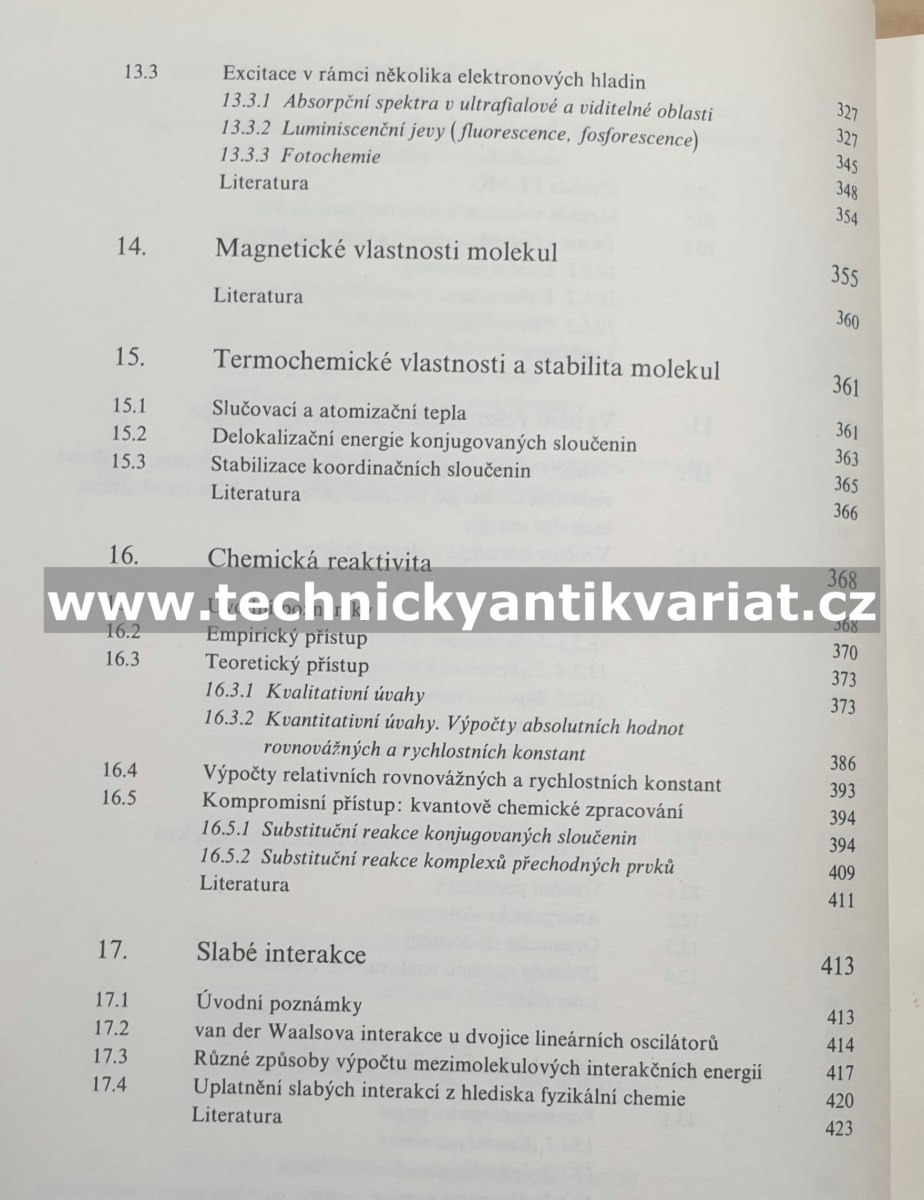Základy kvantové chemie - R. Zahradník, R. Polák (1976)