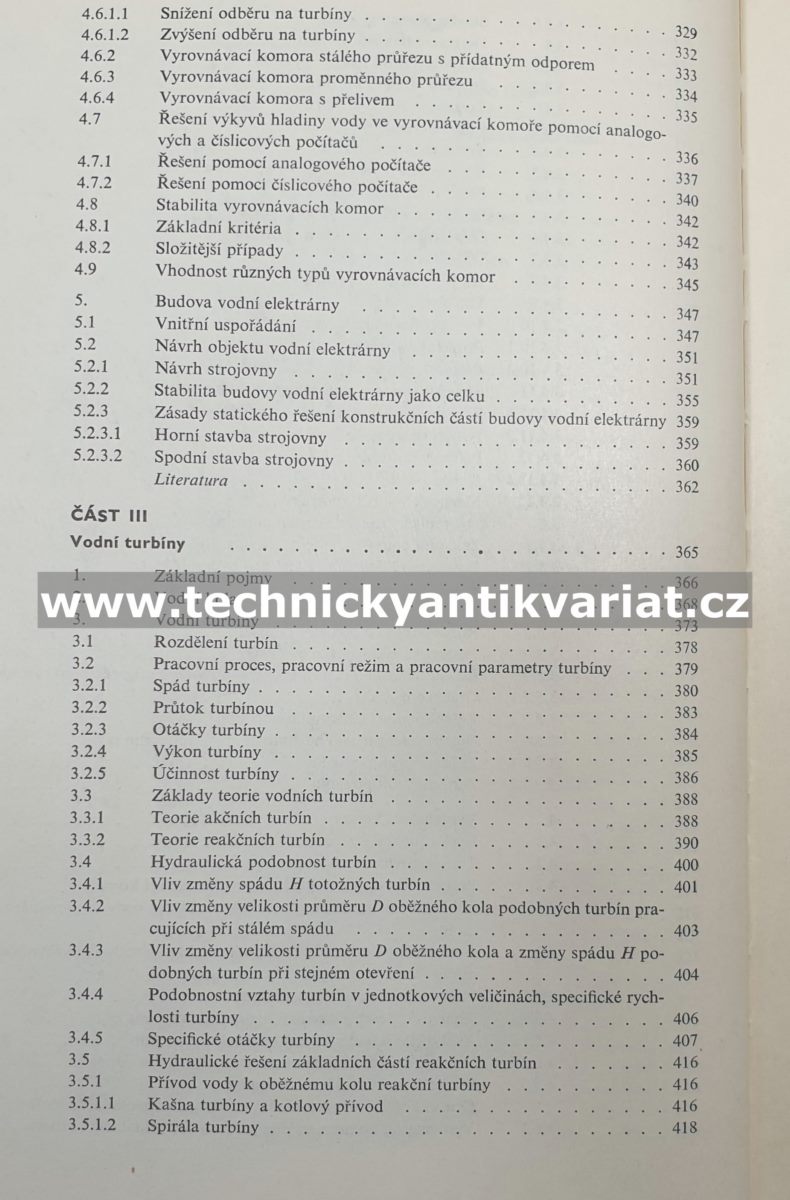 Využití vodní energie - Štoll, Kratochvíl, Holata (1977)
