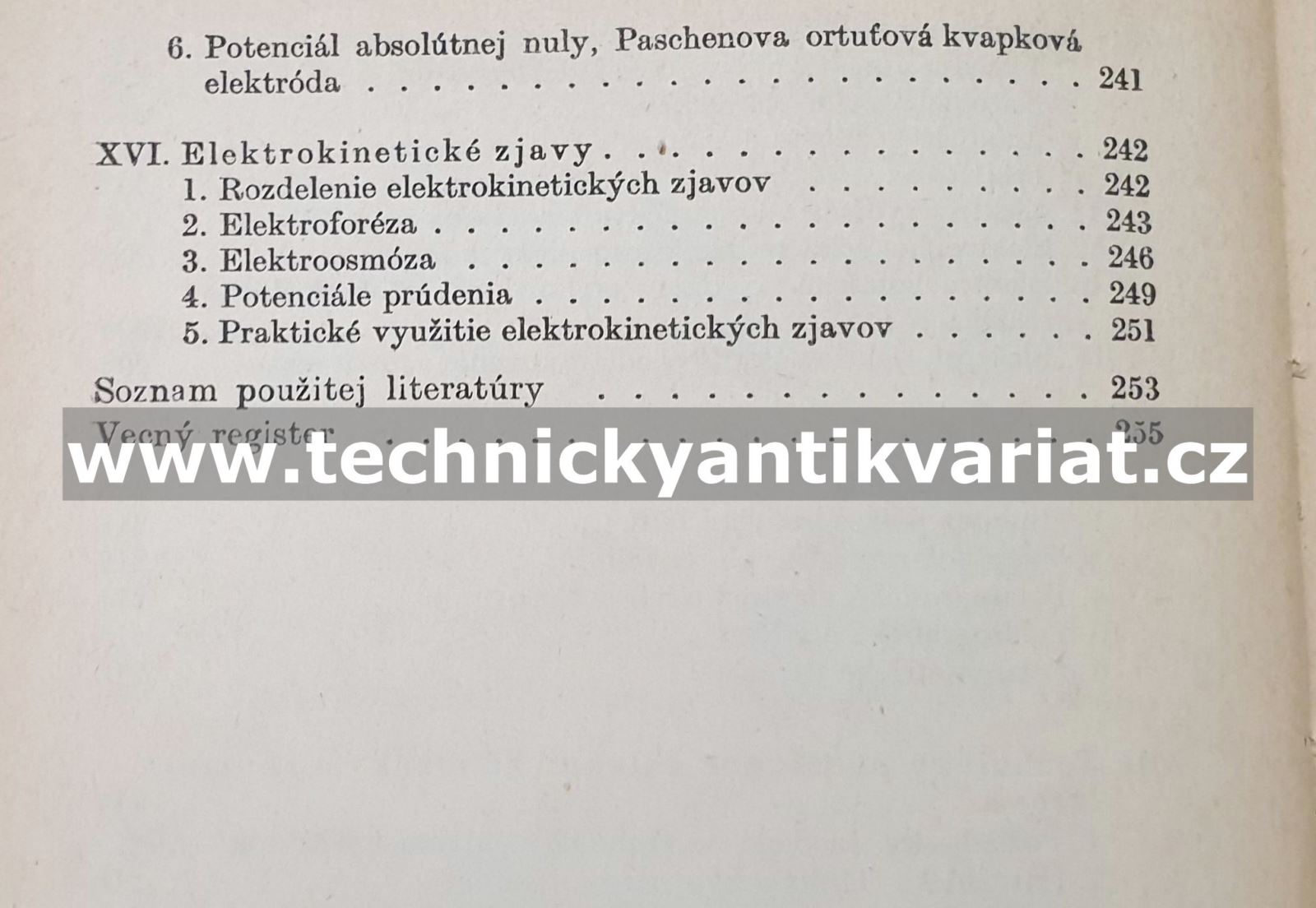 Elektrochémia - Mirko Kalousek (1952)