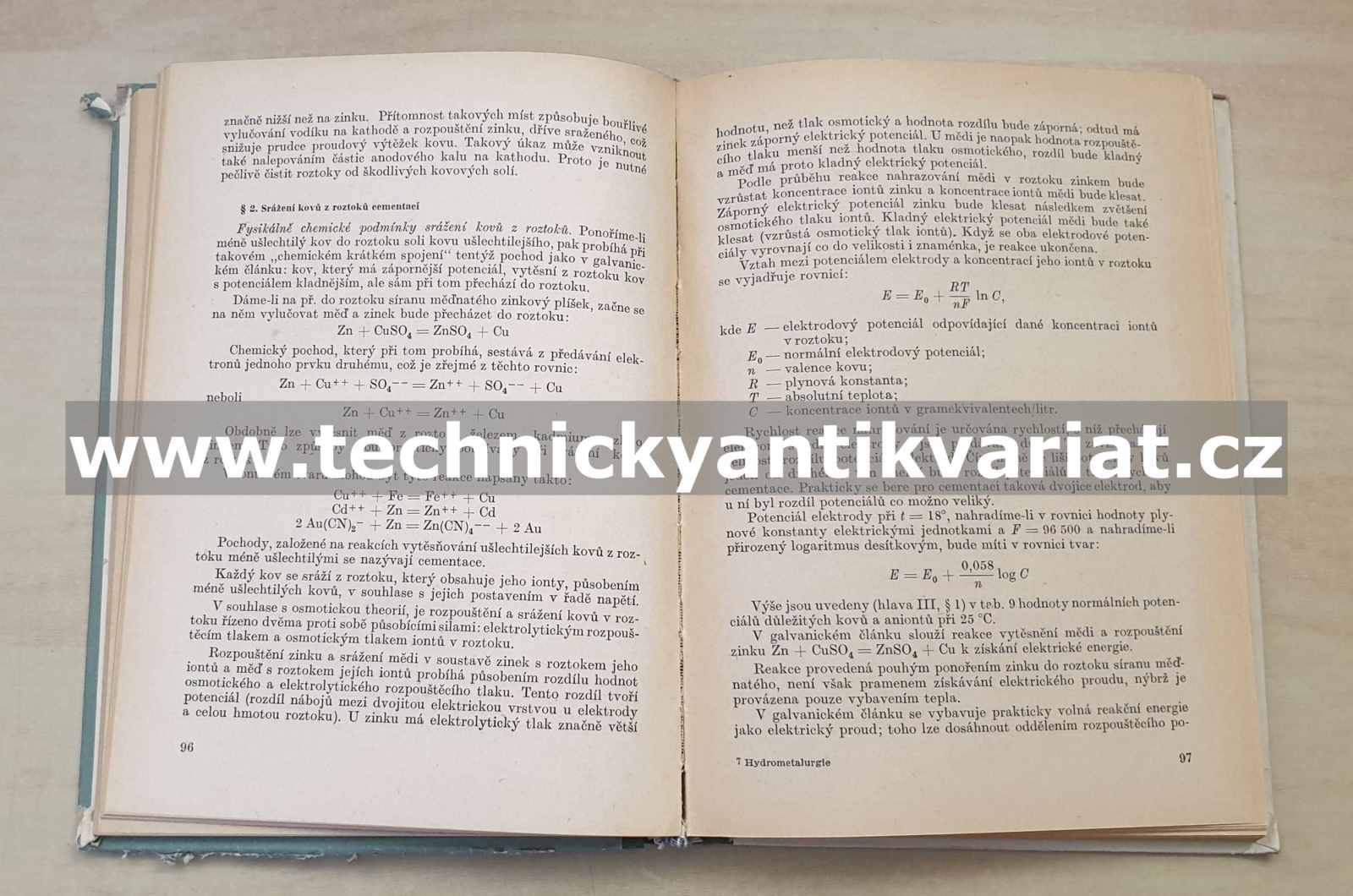 Hydrometalurgie - I.N Plaksin, D.M. Juchtanov (1953)