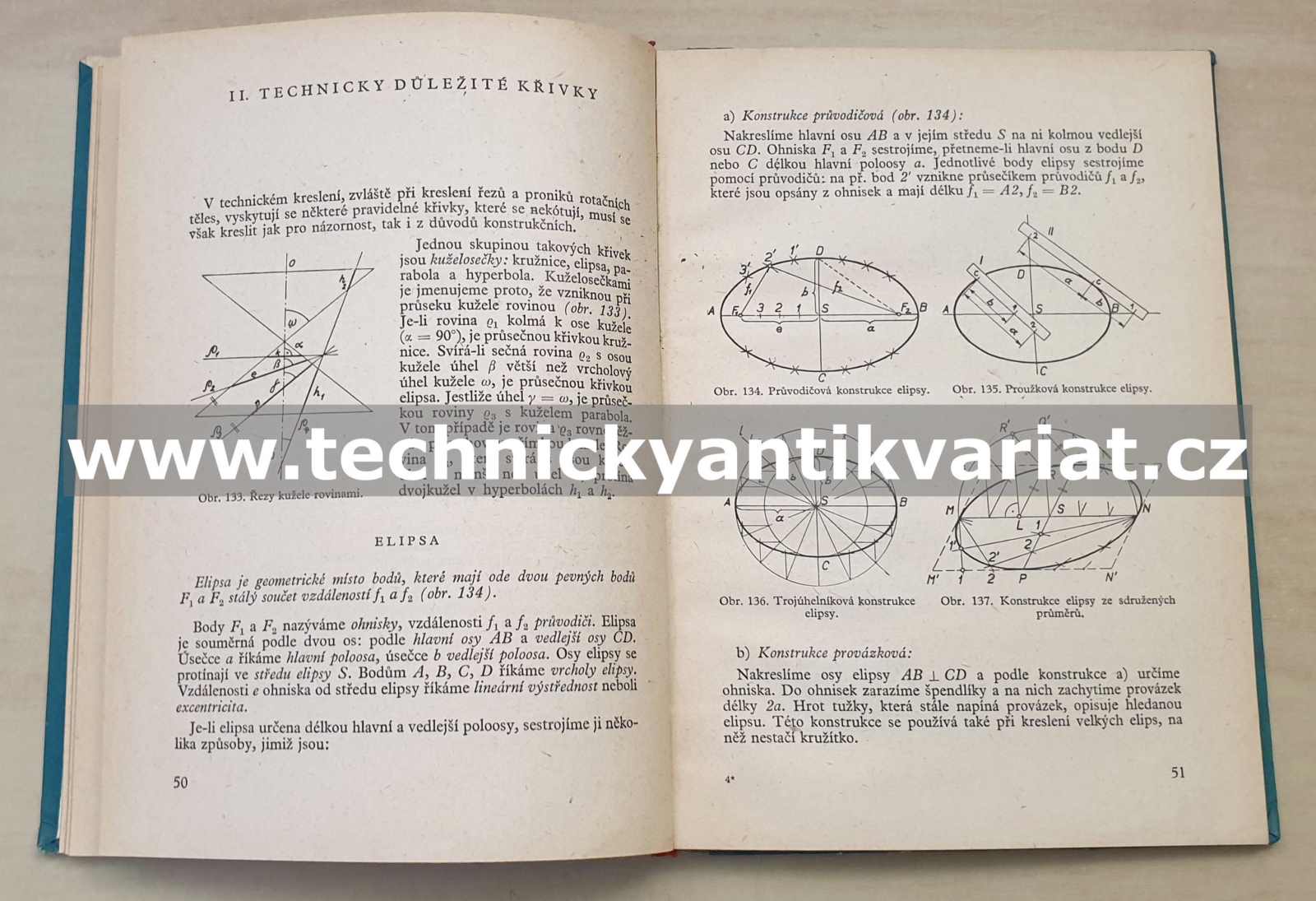 Strojnictví I. technické kreslení - Drbal, Halada, Novák, Šimůnek (1957)