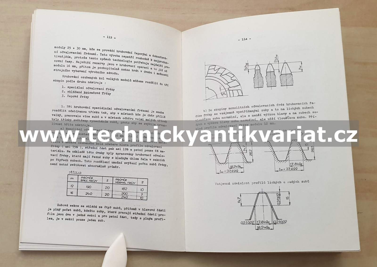 Konstrukce, výroba a kontrola ozubených kol velkých rozměrů (1980)