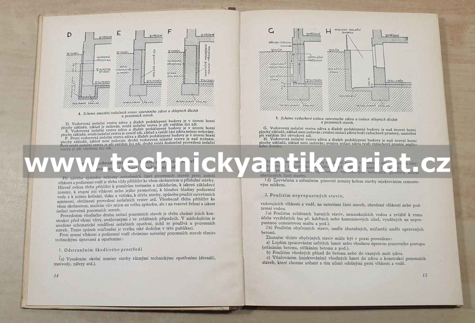 Isolace pozemních staveb - Antonín Skrbek (1952)