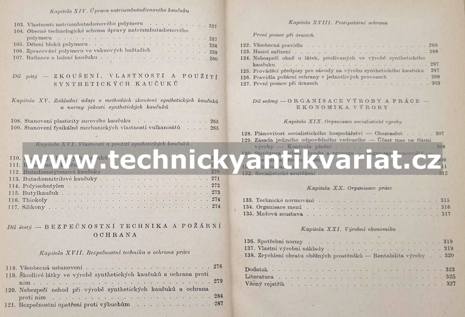 Obecná technologie syntetického kaučuku - A.P.Krjučkov (1955)
