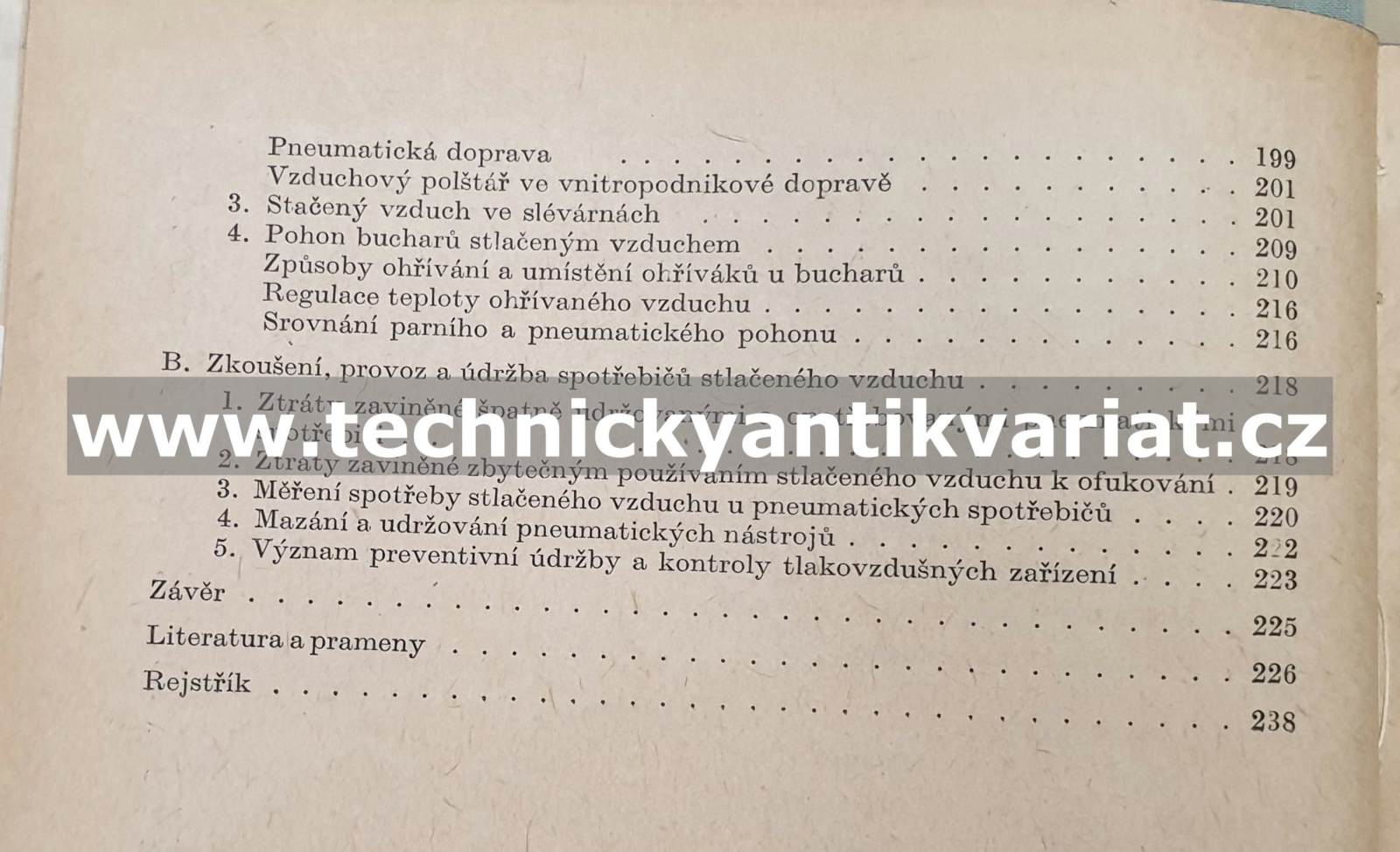 Stlačený vzduch v průmyslu - A. Drozd (1962)