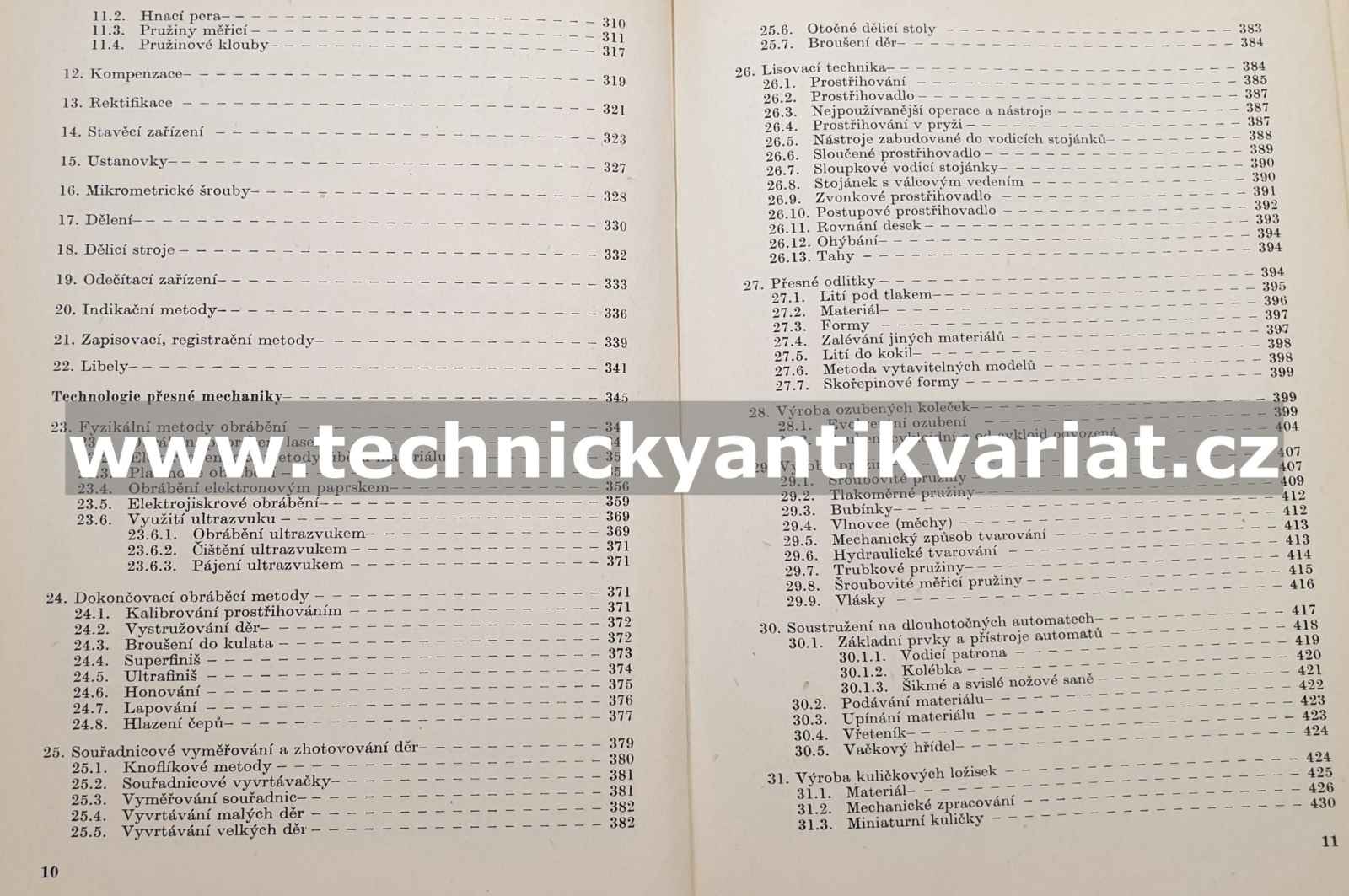 Základní kvalifikační učebnice přesná mechanika a optika - Kamarád, Otáhal, Podzimek, Šulc (1974)
