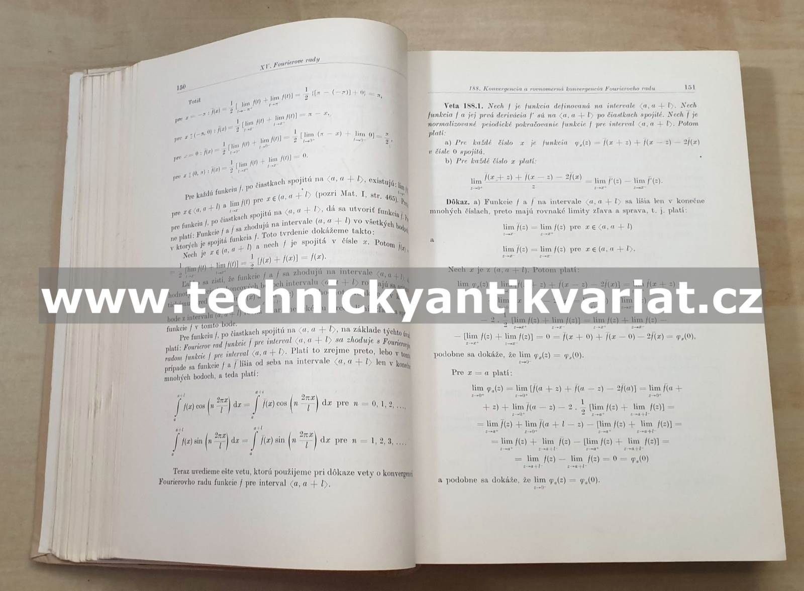 Matematika II. Kluvánek, Mišík, Švec (1961)