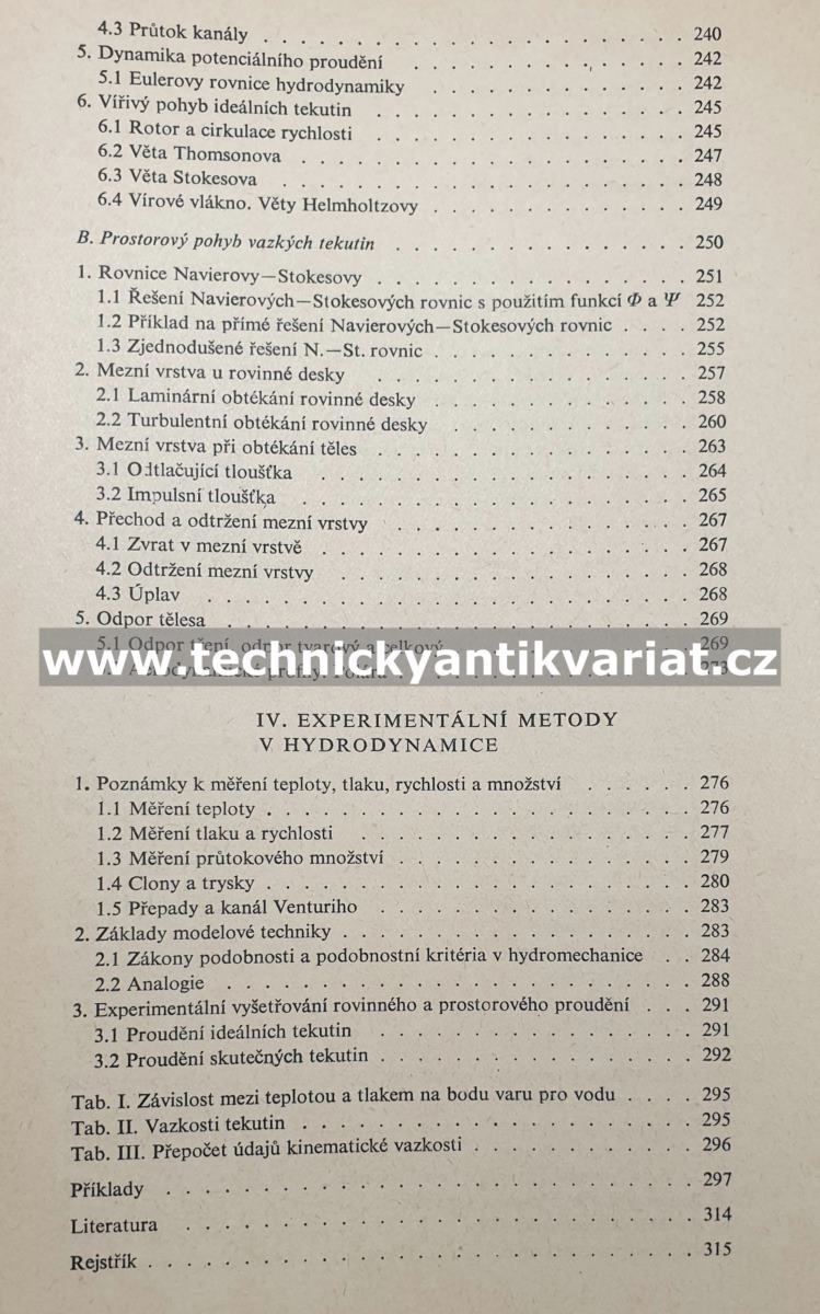 Hydromechanika - Otakar Maštovský (1964)