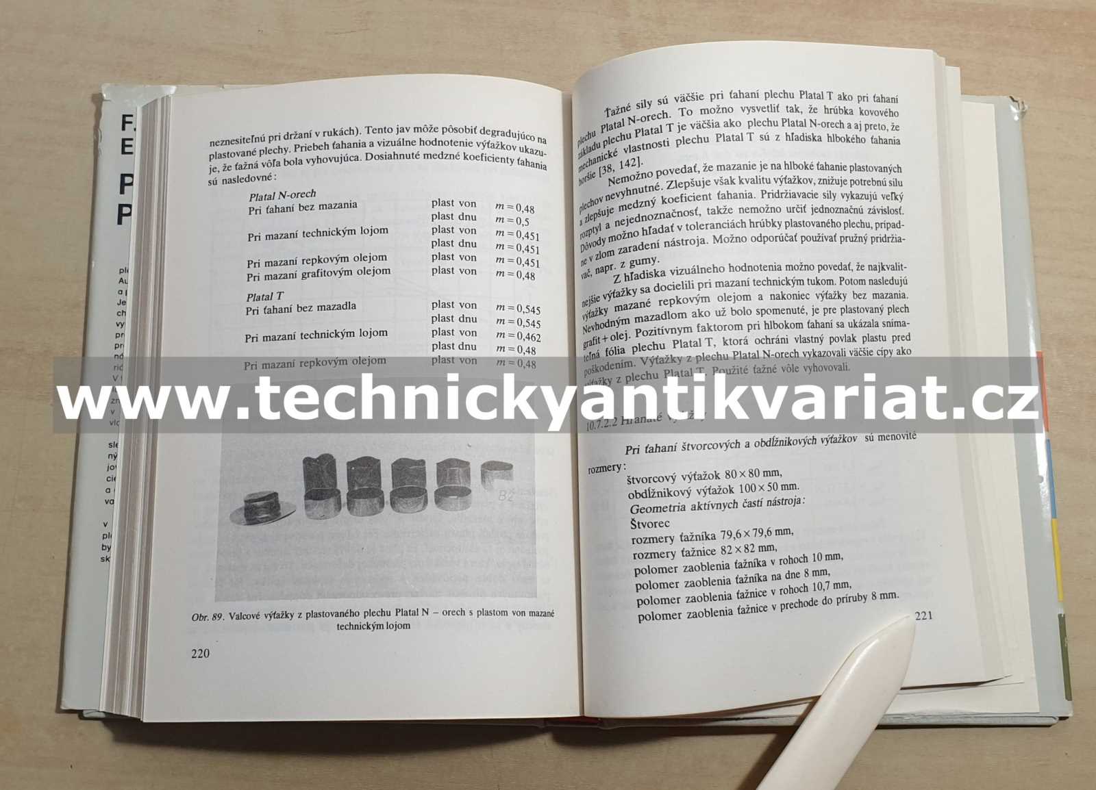 Plastované plechy - F. Blaščík, E. Wessely (1980)