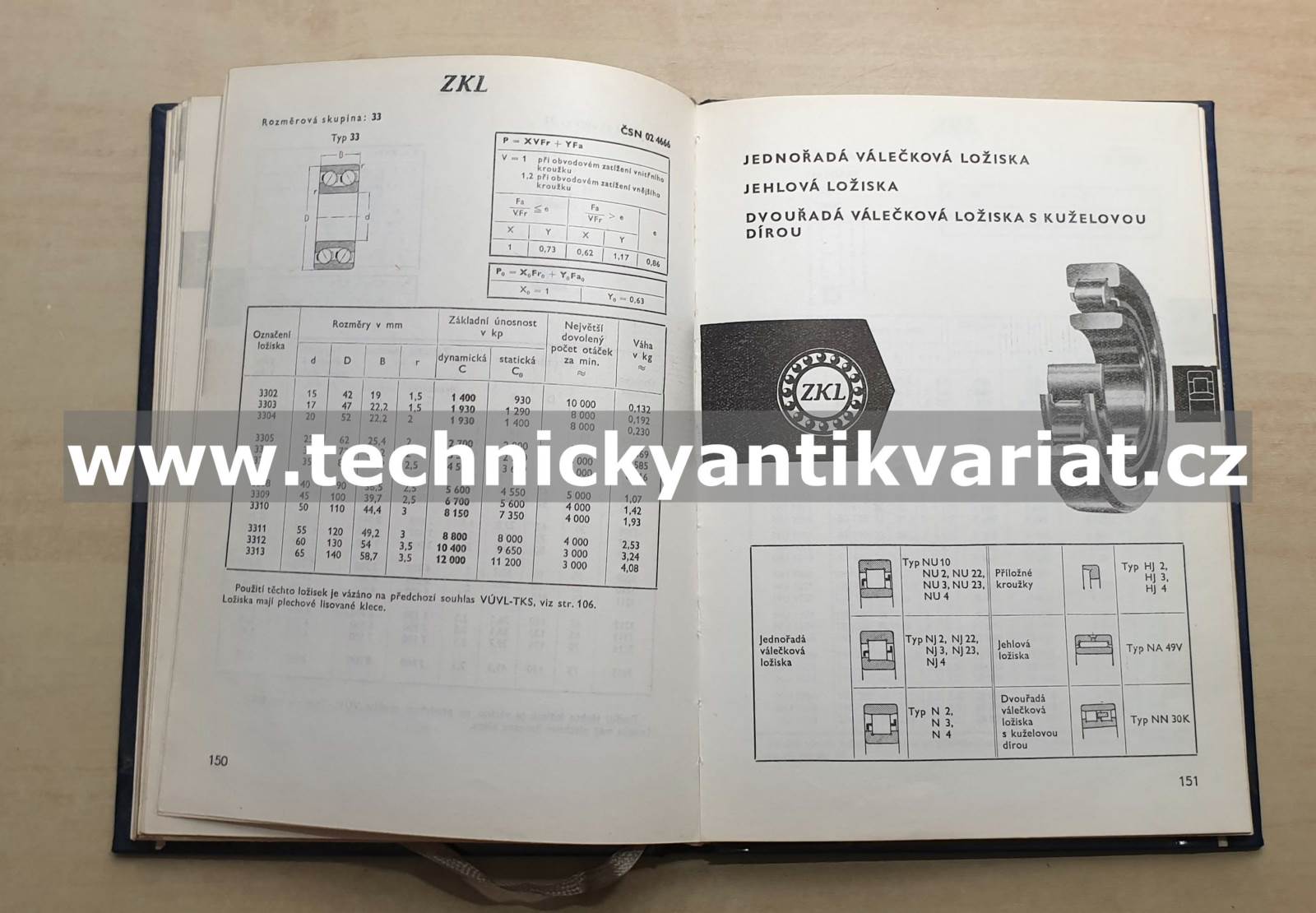 Valivá ložiska ZKL (1965)