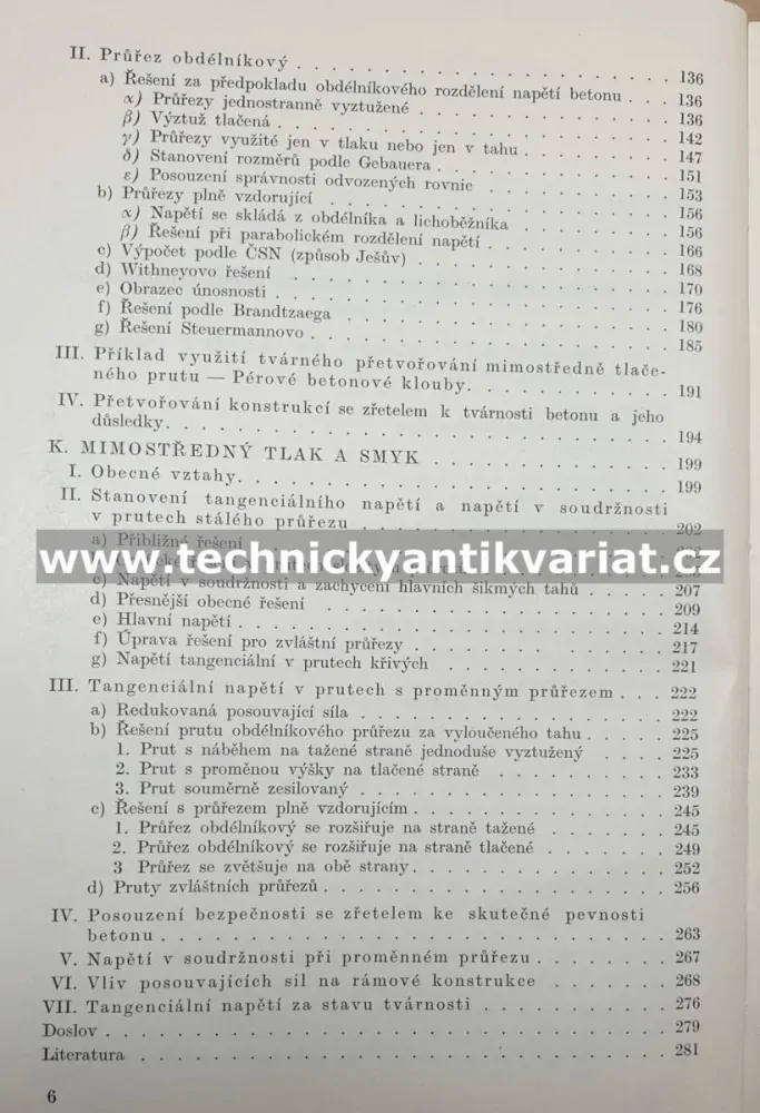 Betonové stavitelství III.výpočty, konstrukce, Svazek 1, 2 - Stanislav Bechyně (1956)
