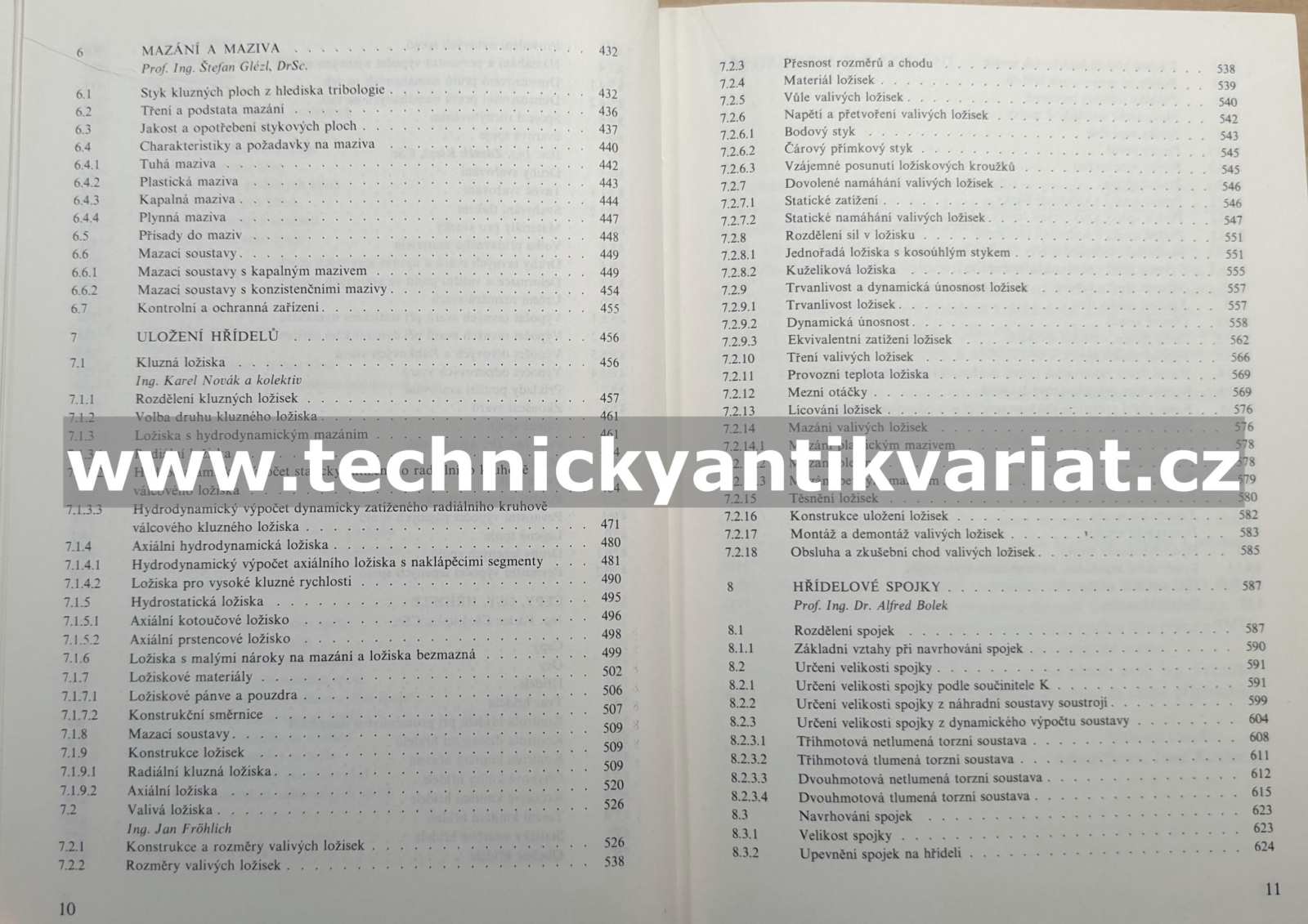 Části strojů 1, 2.svazek - Bolek, Kochman a kol. (1989, 1990)